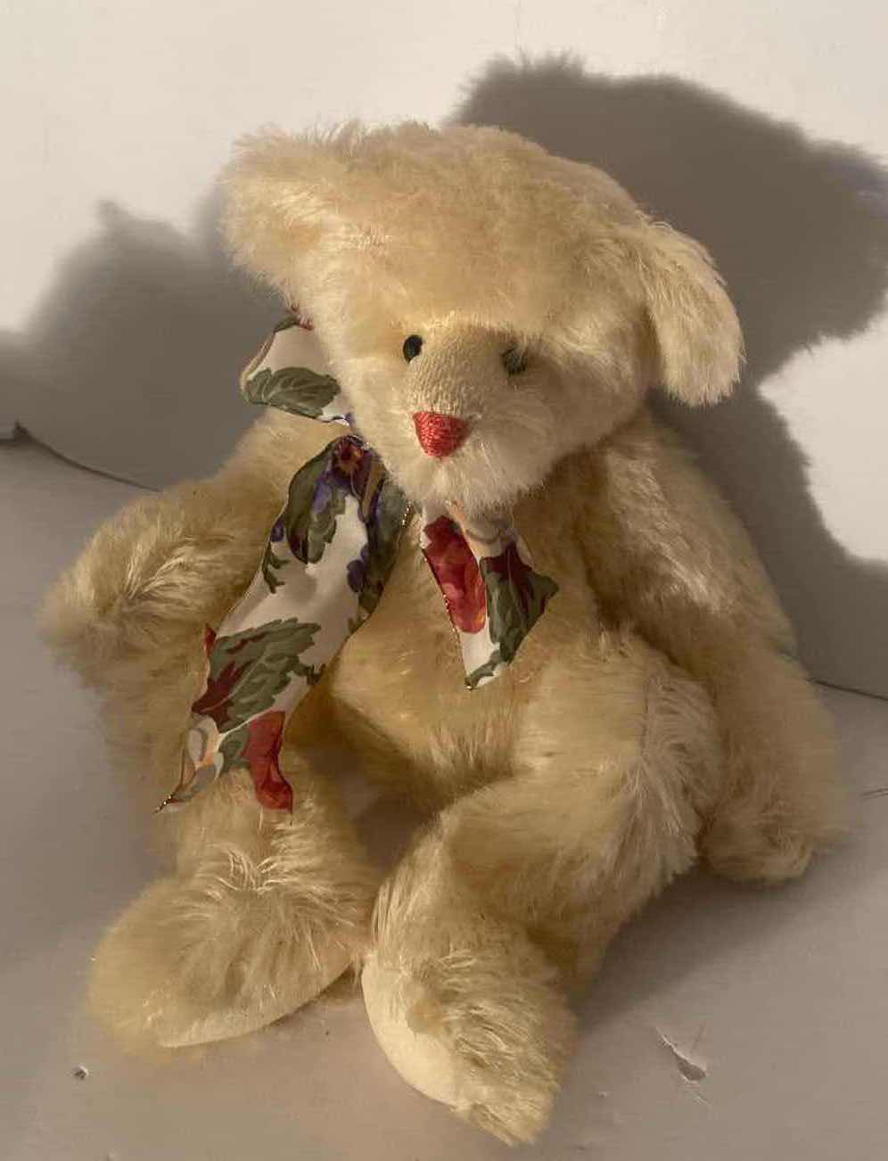View 1 of 1995 JAY HADLY MOHAIR TEDDY BEAR H10”