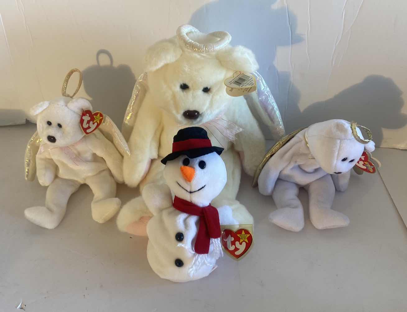 View 1 of 1 BEANIE BUDDY & 3 BEANIE BABIES HOLIDAY COLLECTABLES