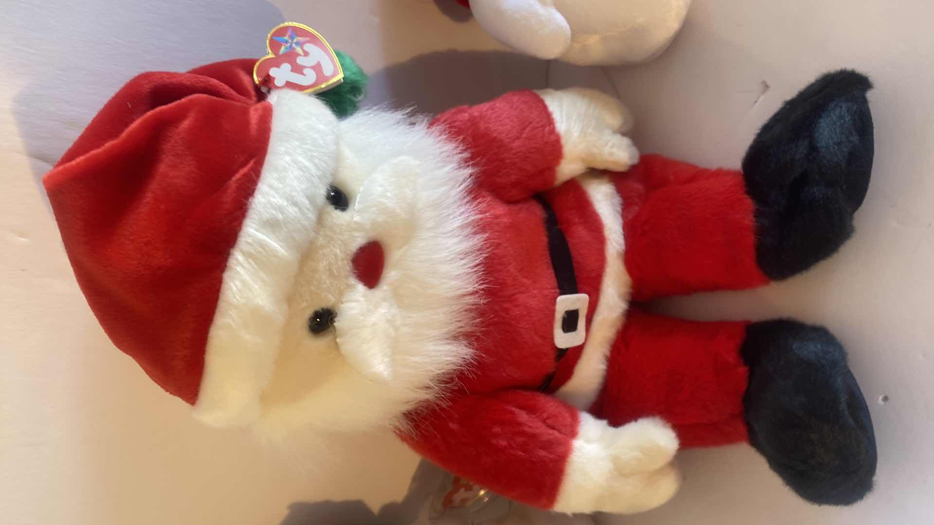 Photo 1 of 1 BEANIE BUDDY & 3 BEANIE BABIES HOLIDAY COLLECTABLES