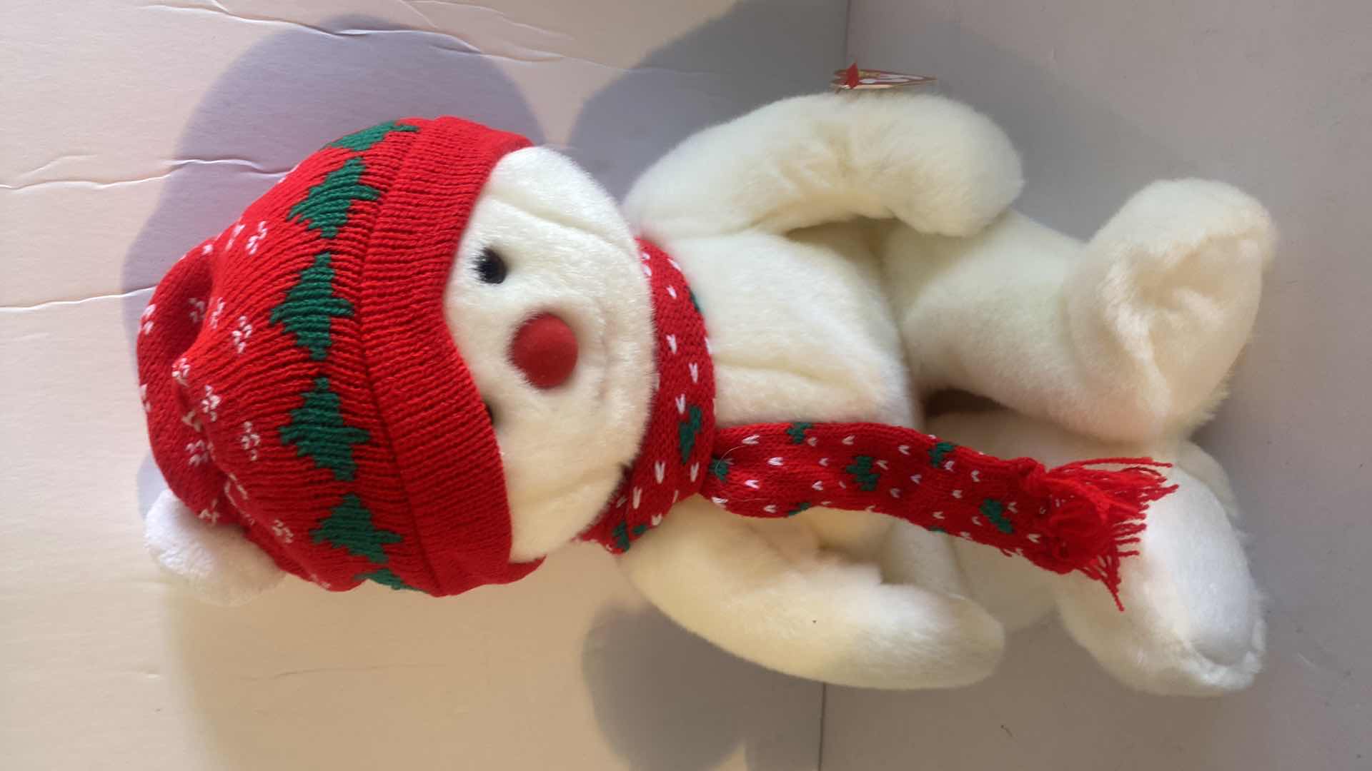 Photo 1 of 1 BEANIE BUDDY & 3 BEANIE BABIES HOLIDAY COLLECTABLES