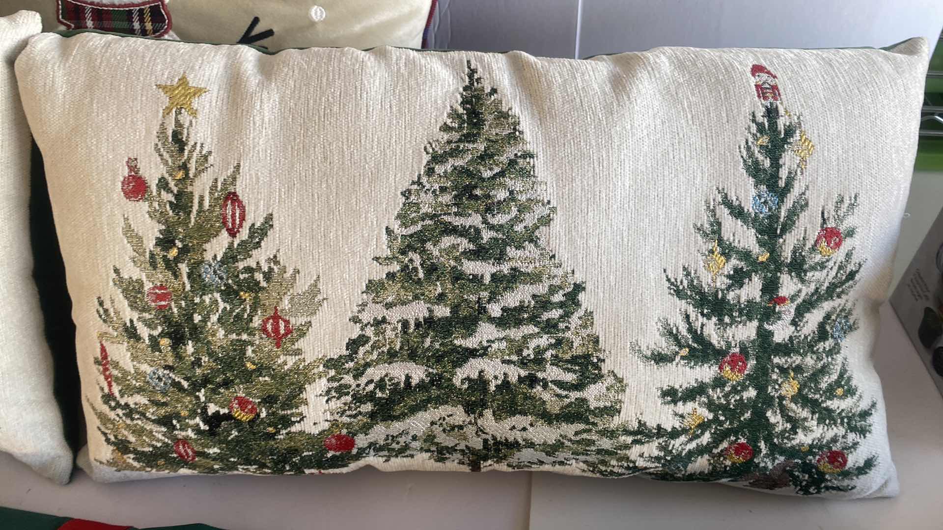 Photo 1 of 3 HOLIDAY PILLOWS & FABRIC STORAGE BAG