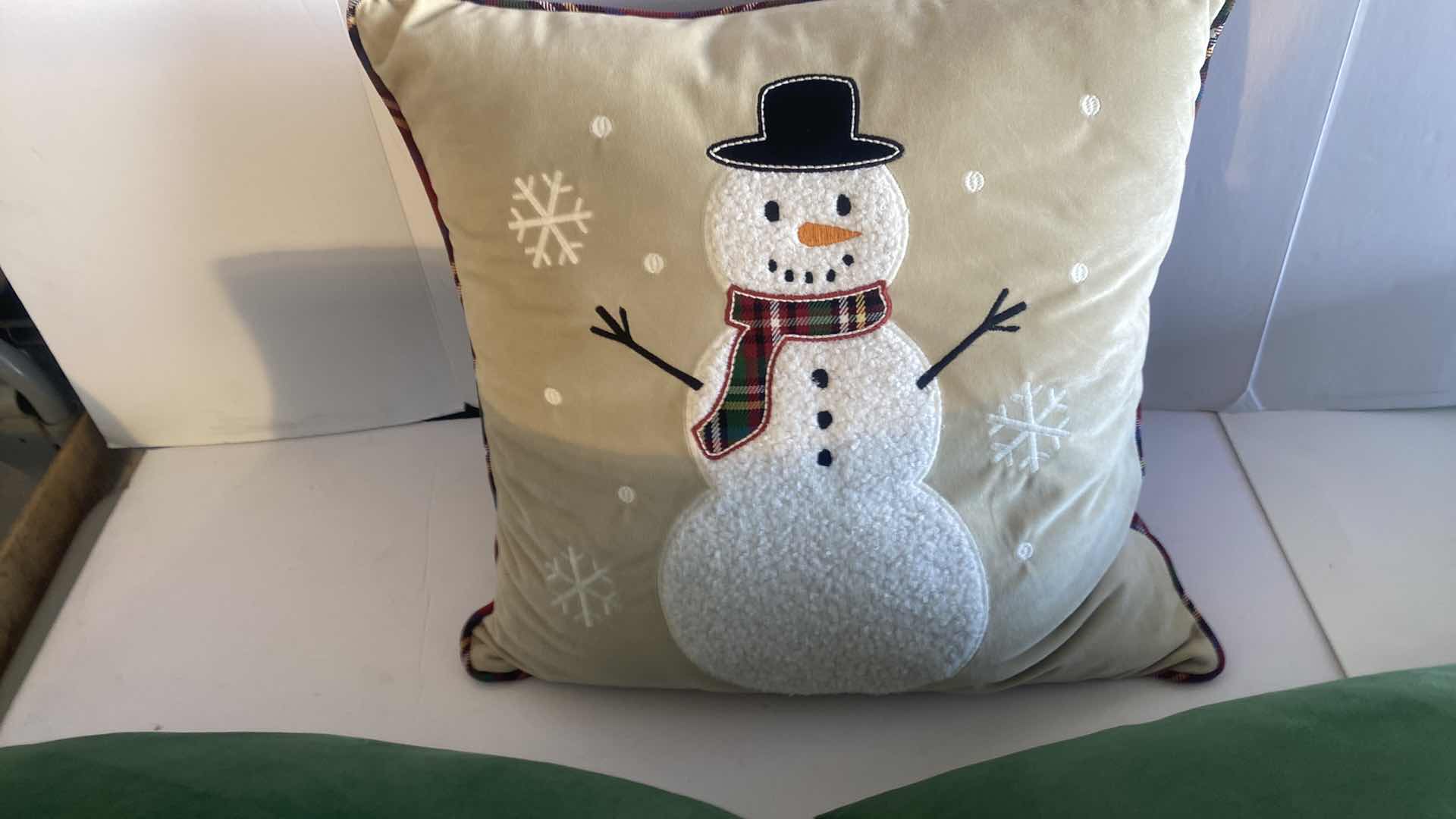 Photo 1 of 3 HOLIDAY PILLOWS & FABRIC STORAGE BAG