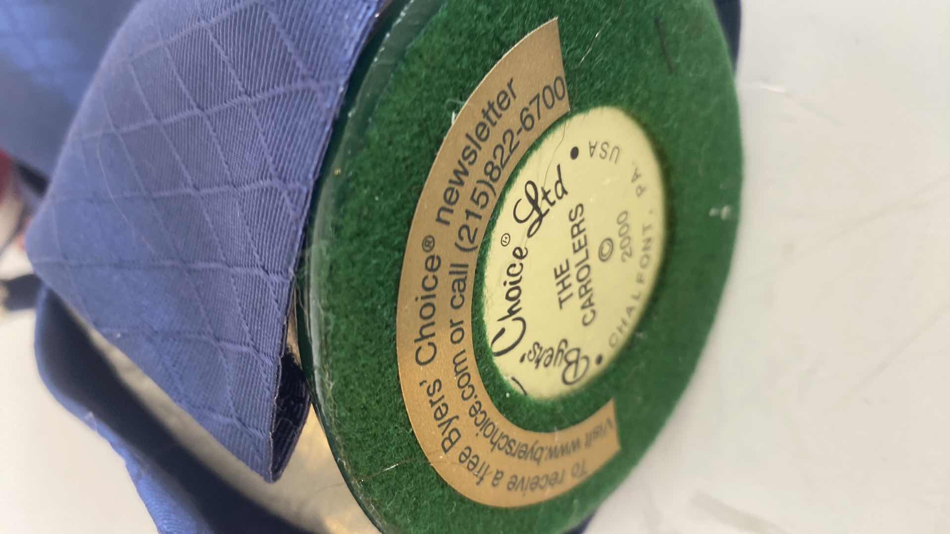 Photo 3 of 2000 BUYERS CHOICE LLTD. THE CAROLERS COLLECTION H12 1/2”