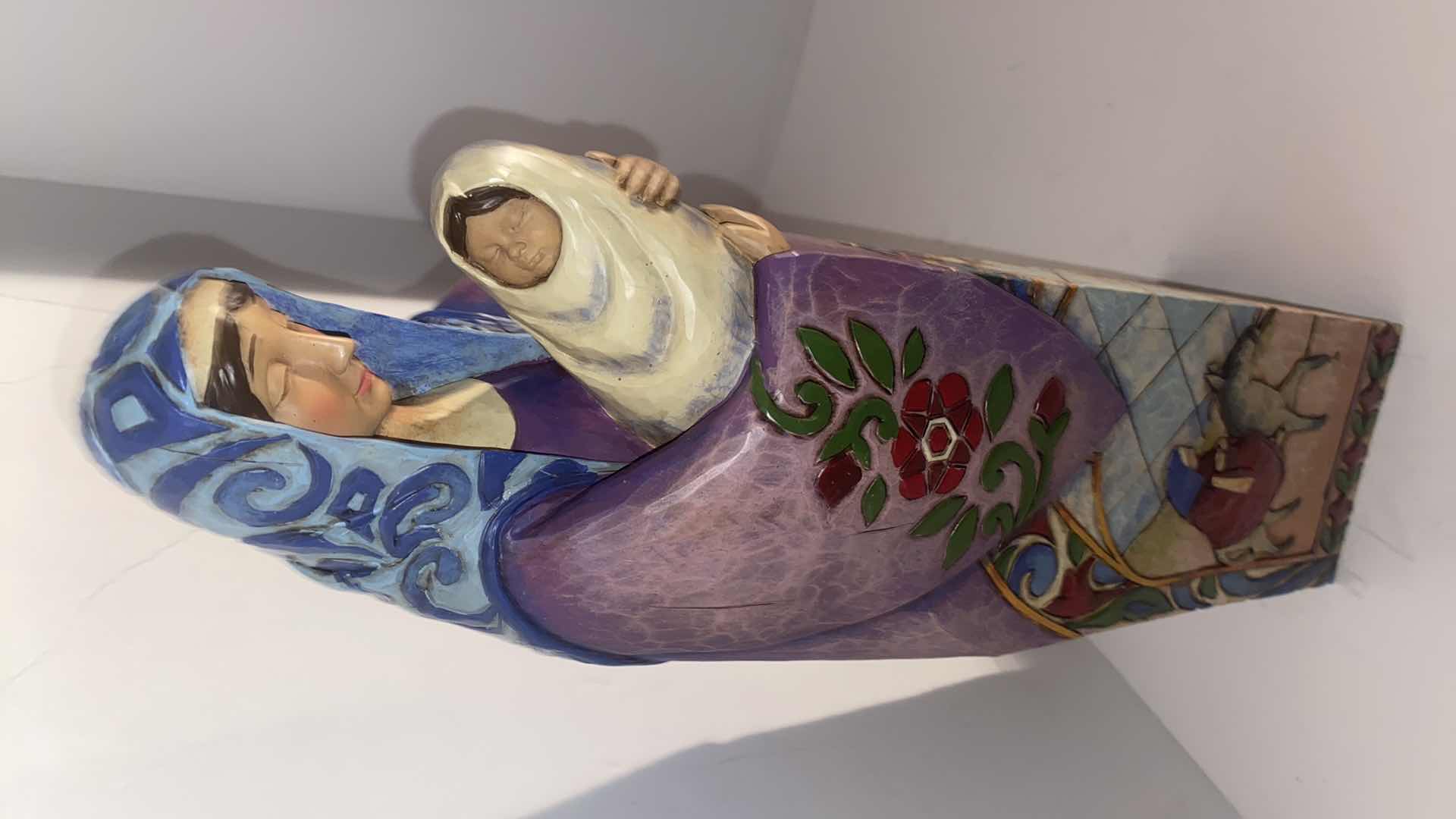 Photo 2 of 2 PIECES HEARTWOOD CREEK JIM SHORE, BLESSED NIGHT H 18 1/2”