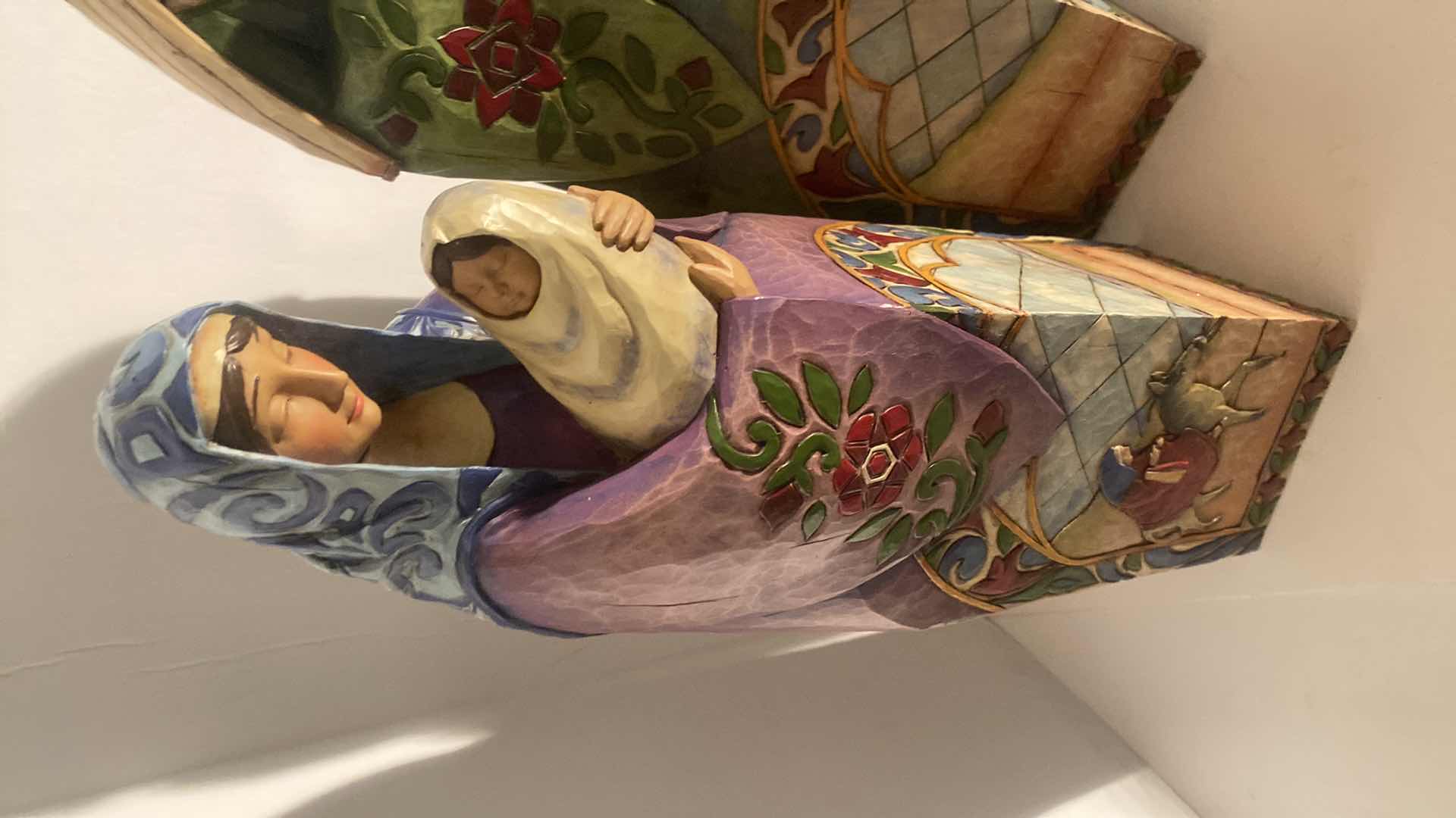 Photo 6 of 2 PIECES HEARTWOOD CREEK JIM SHORE, BLESSED NIGHT H 18 1/2”