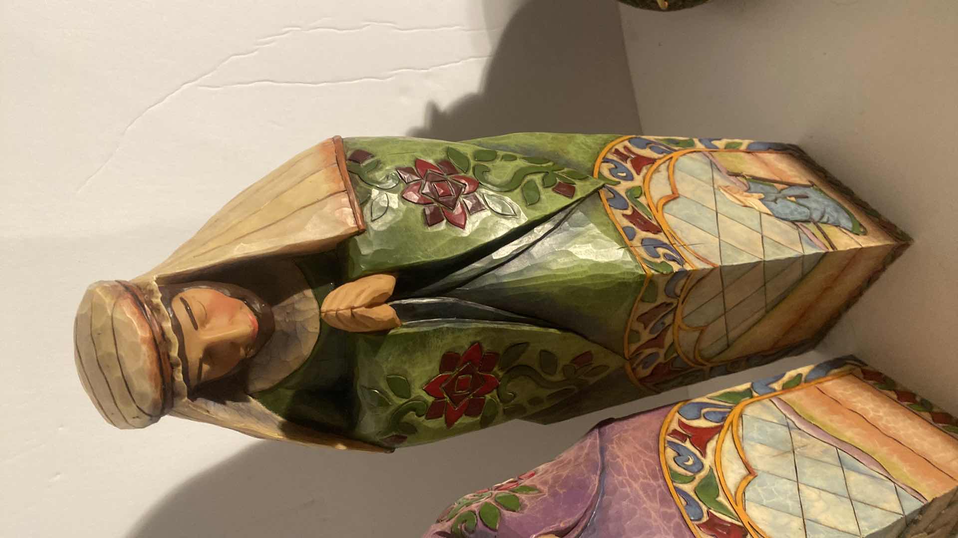 Photo 7 of 2 PIECES HEARTWOOD CREEK JIM SHORE, BLESSED NIGHT H 18 1/2”