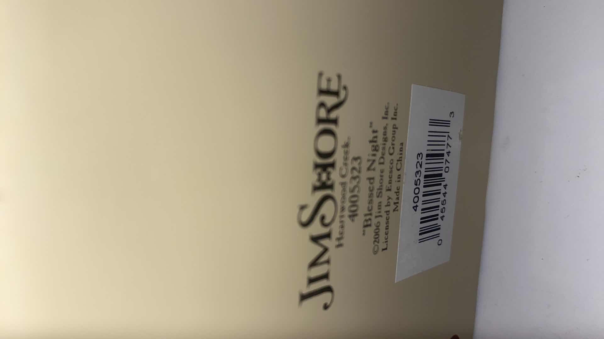 Photo 4 of 2 PIECES HEARTWOOD CREEK JIM SHORE, BLESSED NIGHT H 18 1/2”