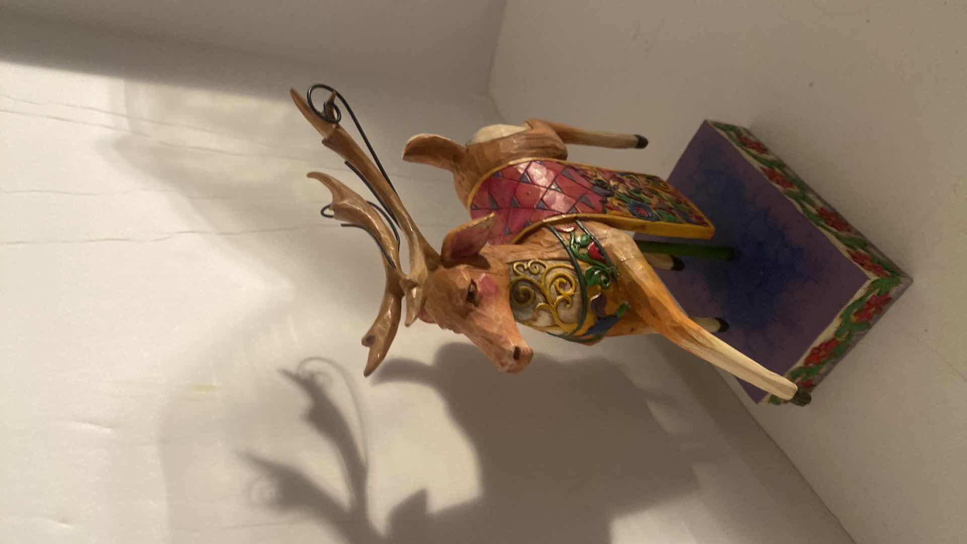 Photo 1 of  2-HEARTWOOD CREEK JIM SHORE, REINDEER 6” x 9 1/2”
