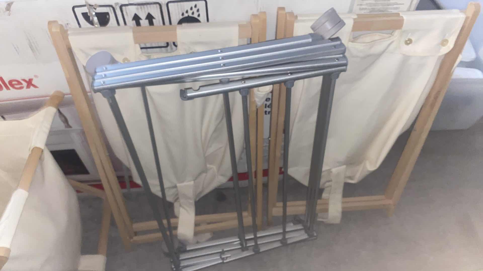 Photo 2 of 3 HAMPERS & CLOTHES DRYING RACK