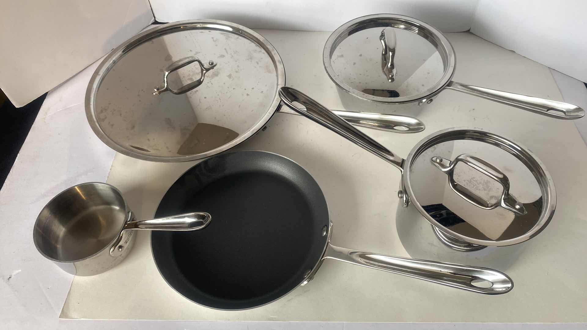 Photo 1 of 8 PIECE ALL-CLAD COOKWEAR