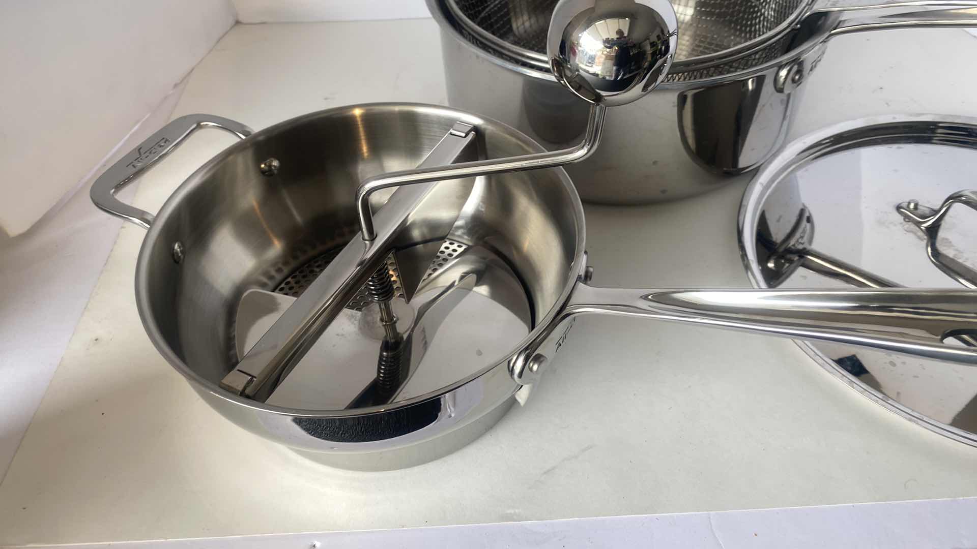 Photo 3 of 4 PIECES ALL-CLAD COOKWARE