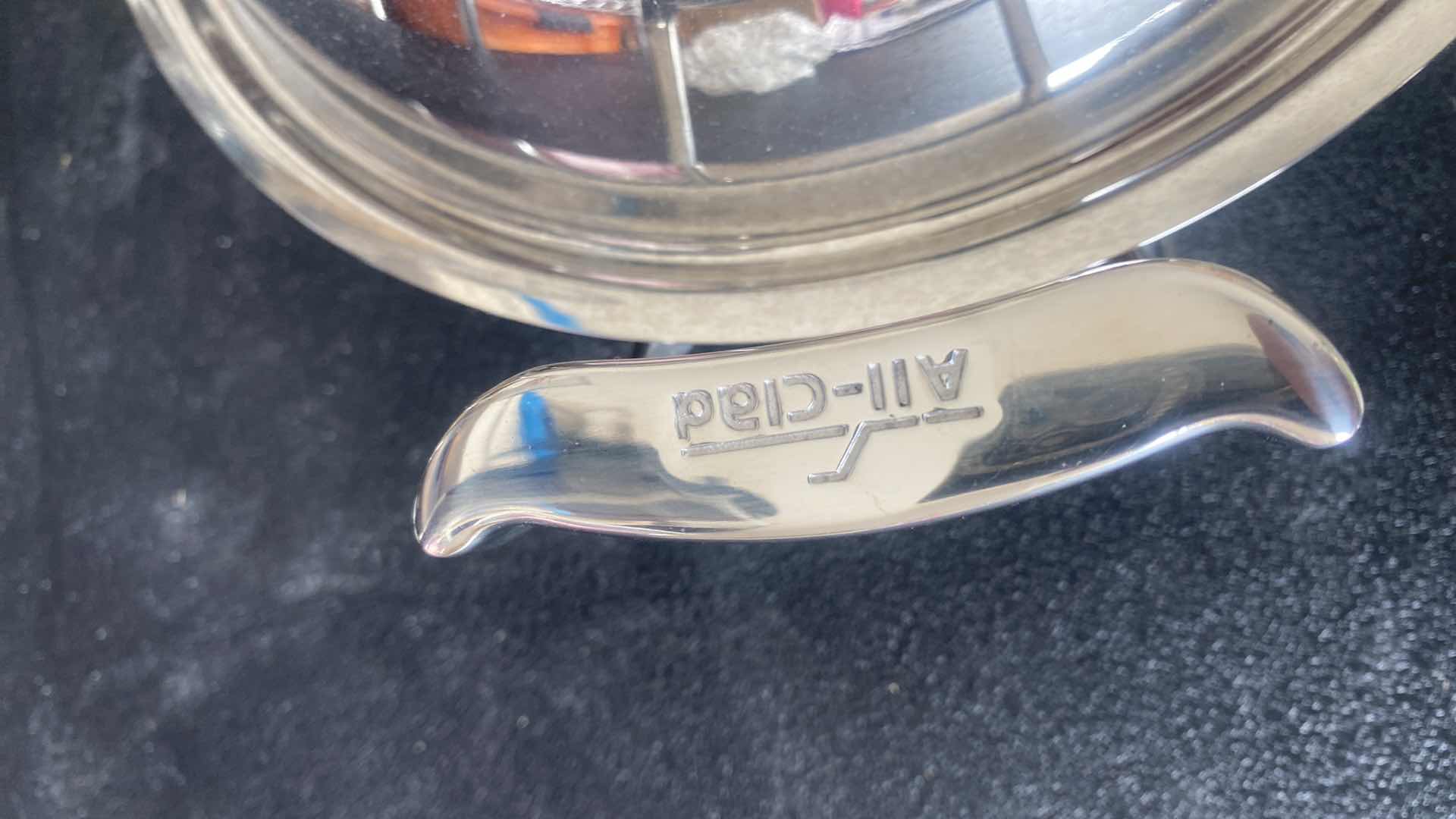 Photo 2 of ALL-CLAD COVERED WOK/SERVER 13 1/2 inches including handles