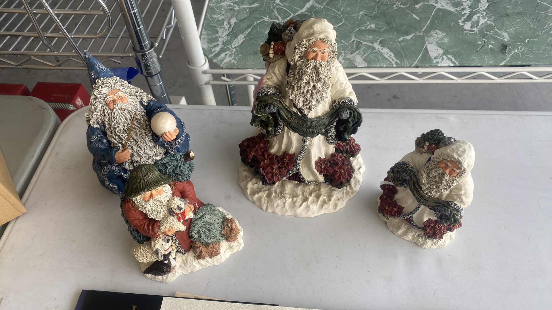 Photo 1 of 4 JUNE McKENNA COLLECTIBLE FIGURINES SIGNED H9” 4 PIECES