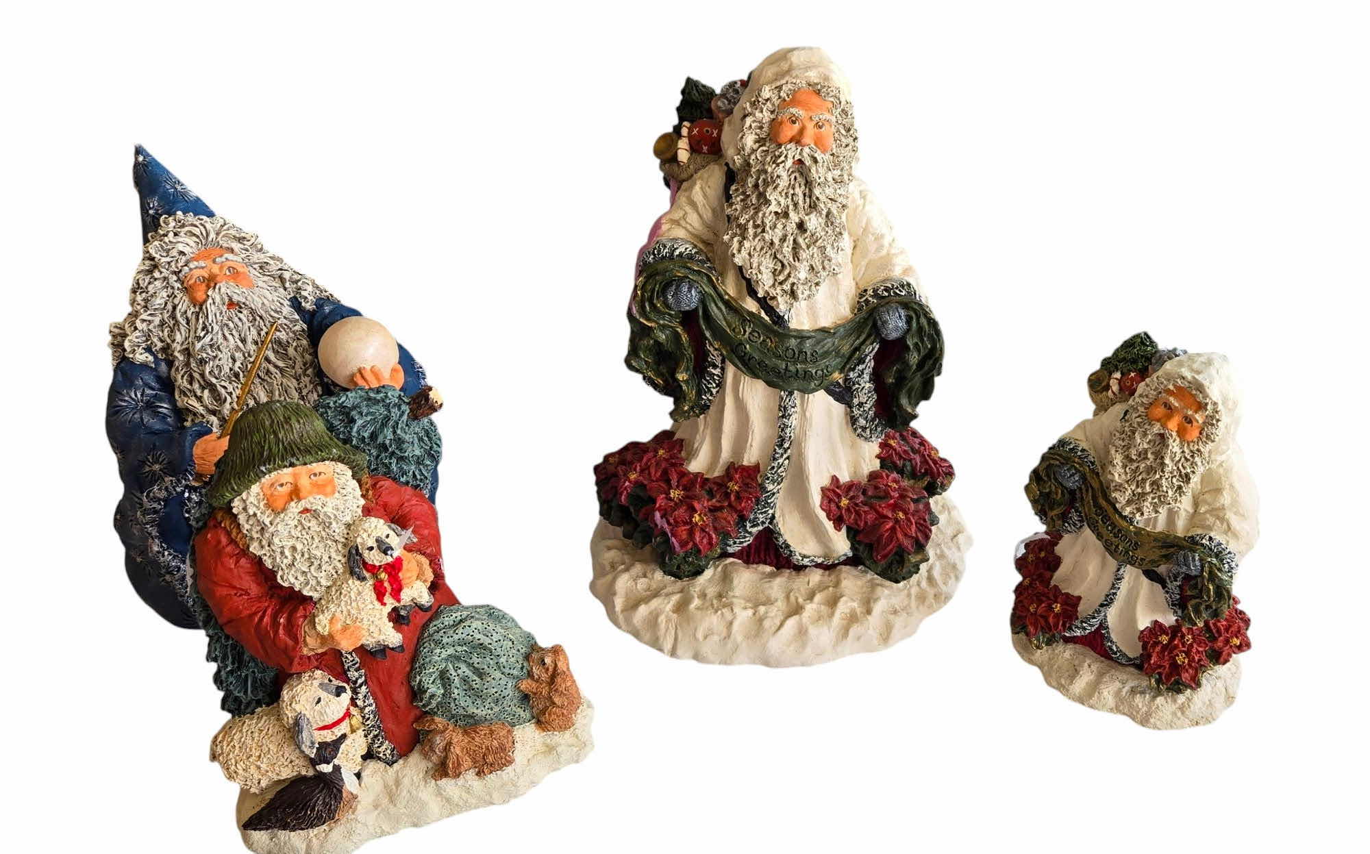 Photo 1 of 4 JUNE McKENNA COLLECTIBLE FIGURINES SIGNED H9” 4 PIECES