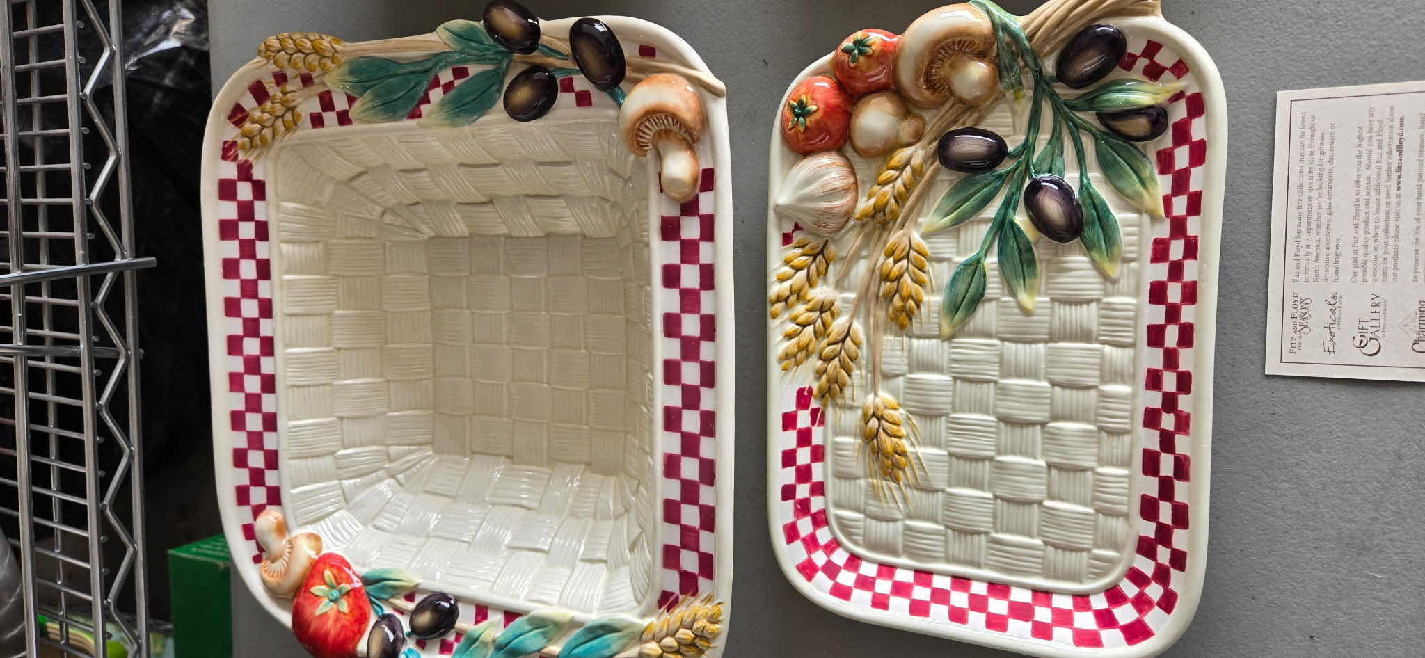 Photo 2 of 5 PIECE FITZ & FLOYD ESSENTIALS