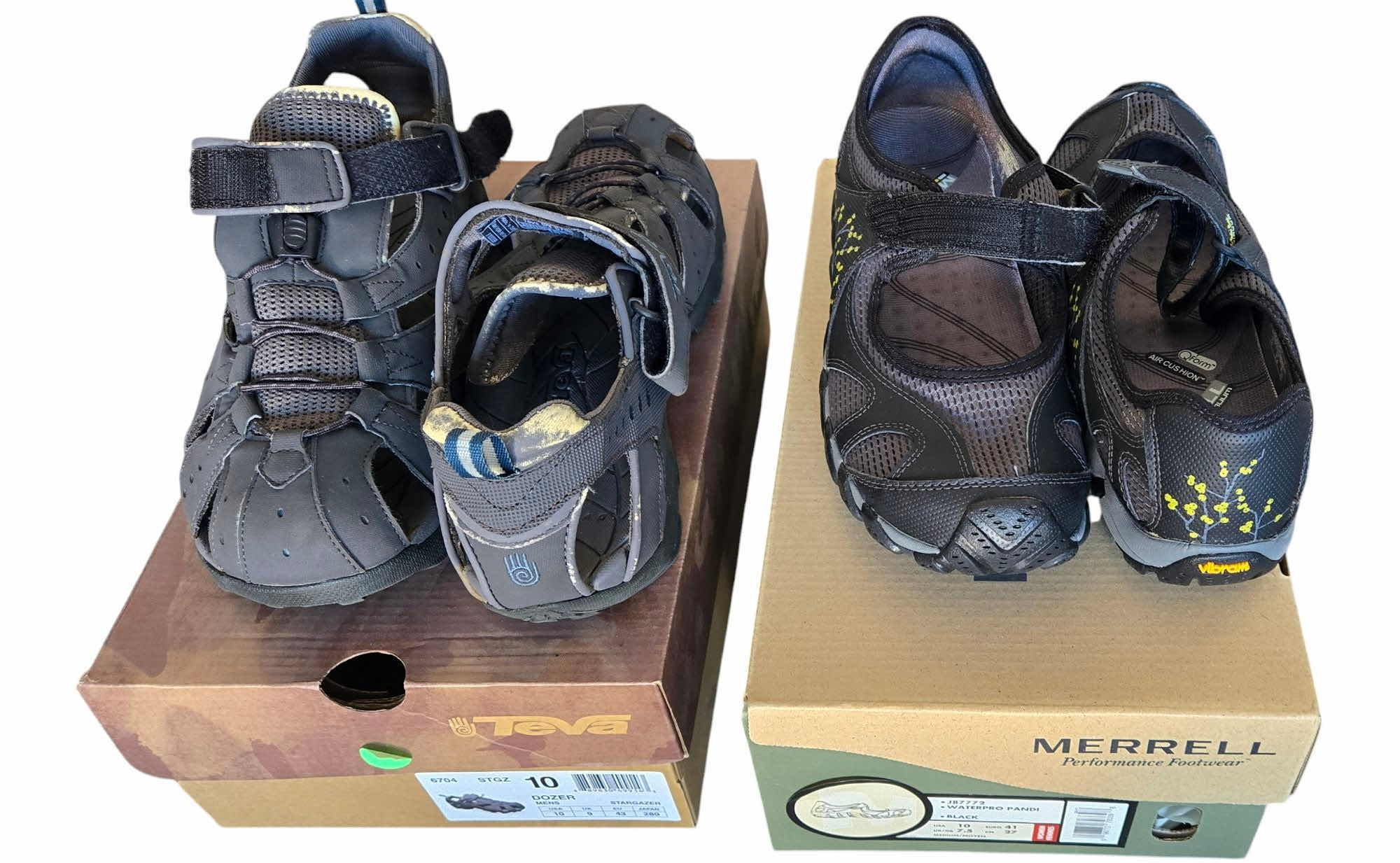 Photo 1 of NEW WOMENS SIZE 10 TEVA & MERRELL SHOES