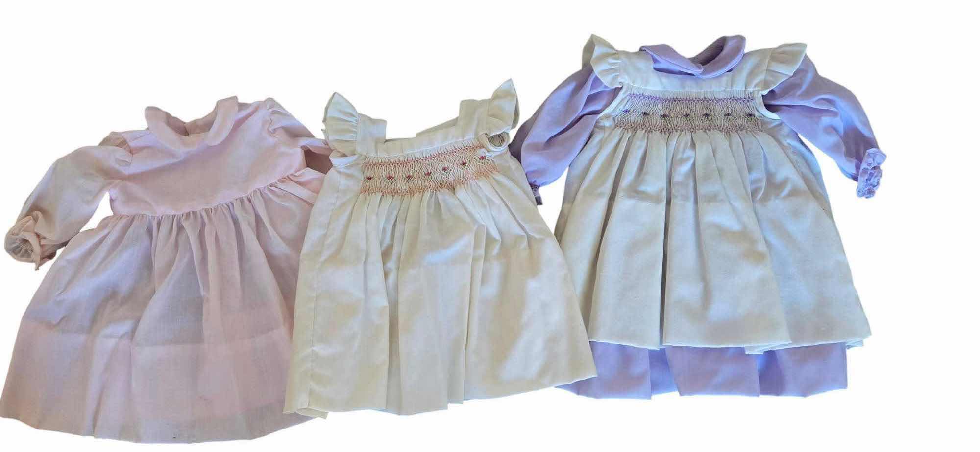 Photo 1 of 3 TODDLER /DOLL DRESSES NO SIZE