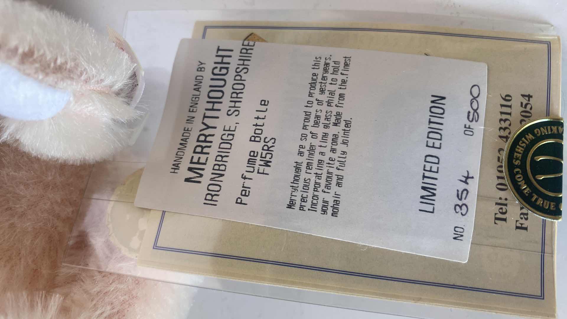 Photo 6 of 2 MOHAIR BEARS, 1 BEANIE BABY BOYDS WAGON