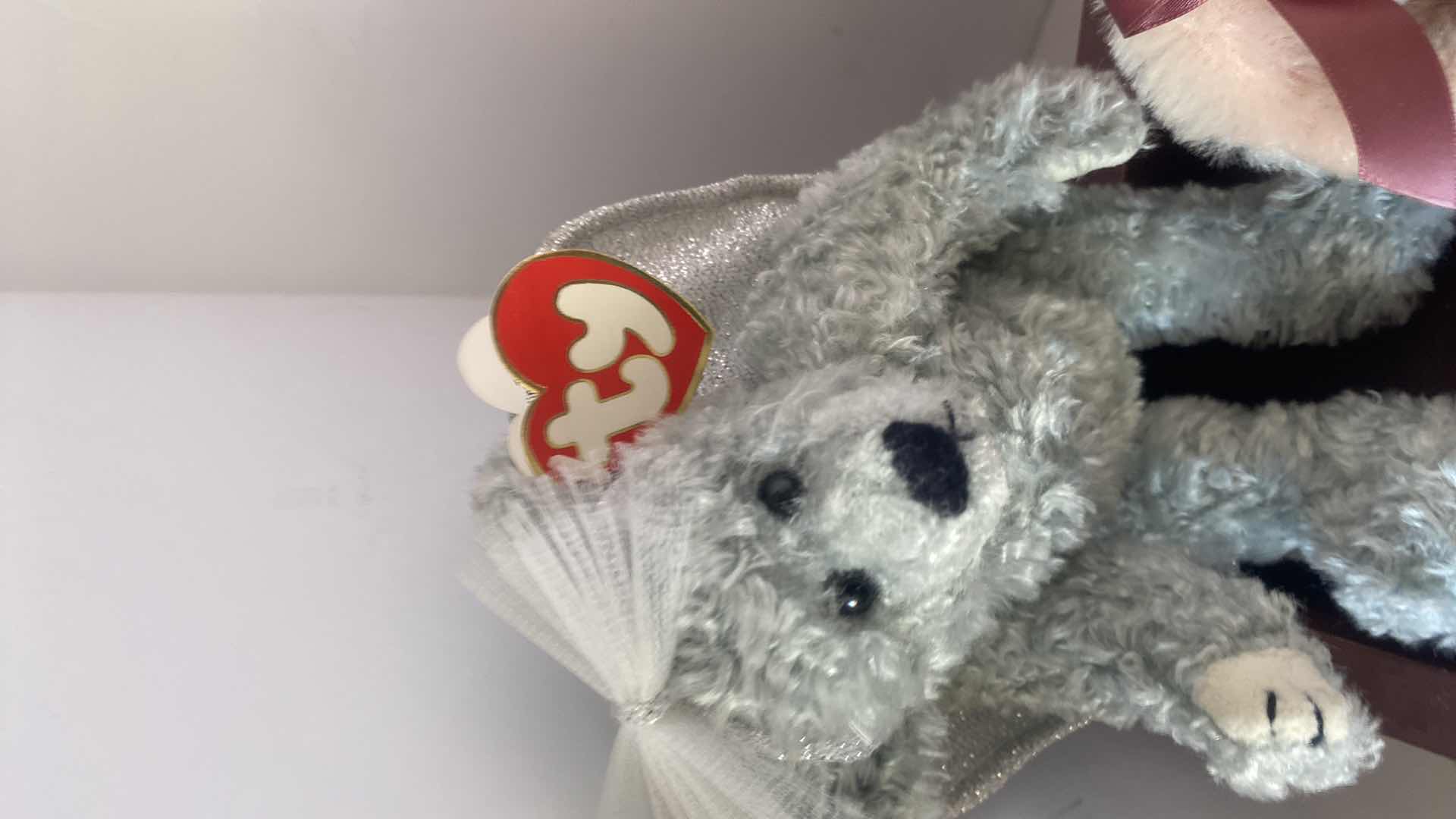 Photo 5 of 2 MOHAIR BEARS, 1 BEANIE BABY BOYDS WAGON