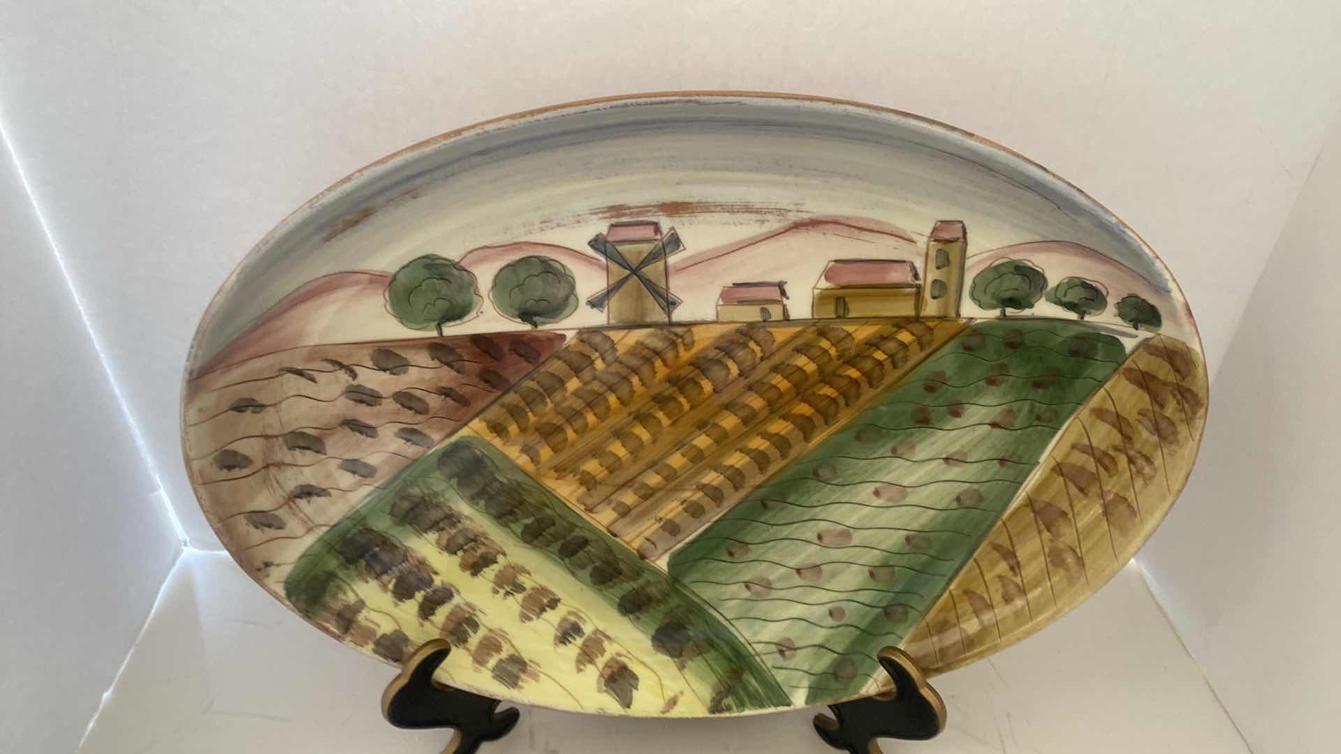 Photo 1 of 2 VIETRI STONEWARE  FROM ITALY PLATTERS