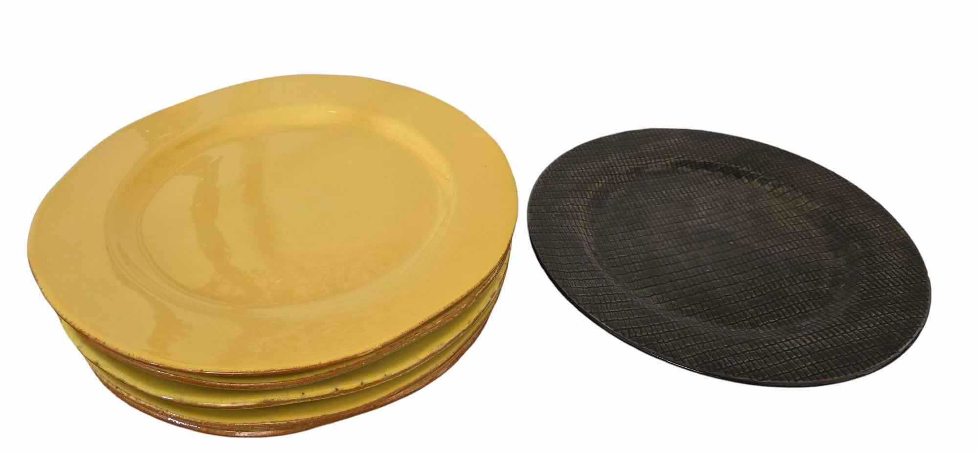 Photo 1 of 6 VIETRI STONEWARE 12” CHARGER PLATES FROM ITALY