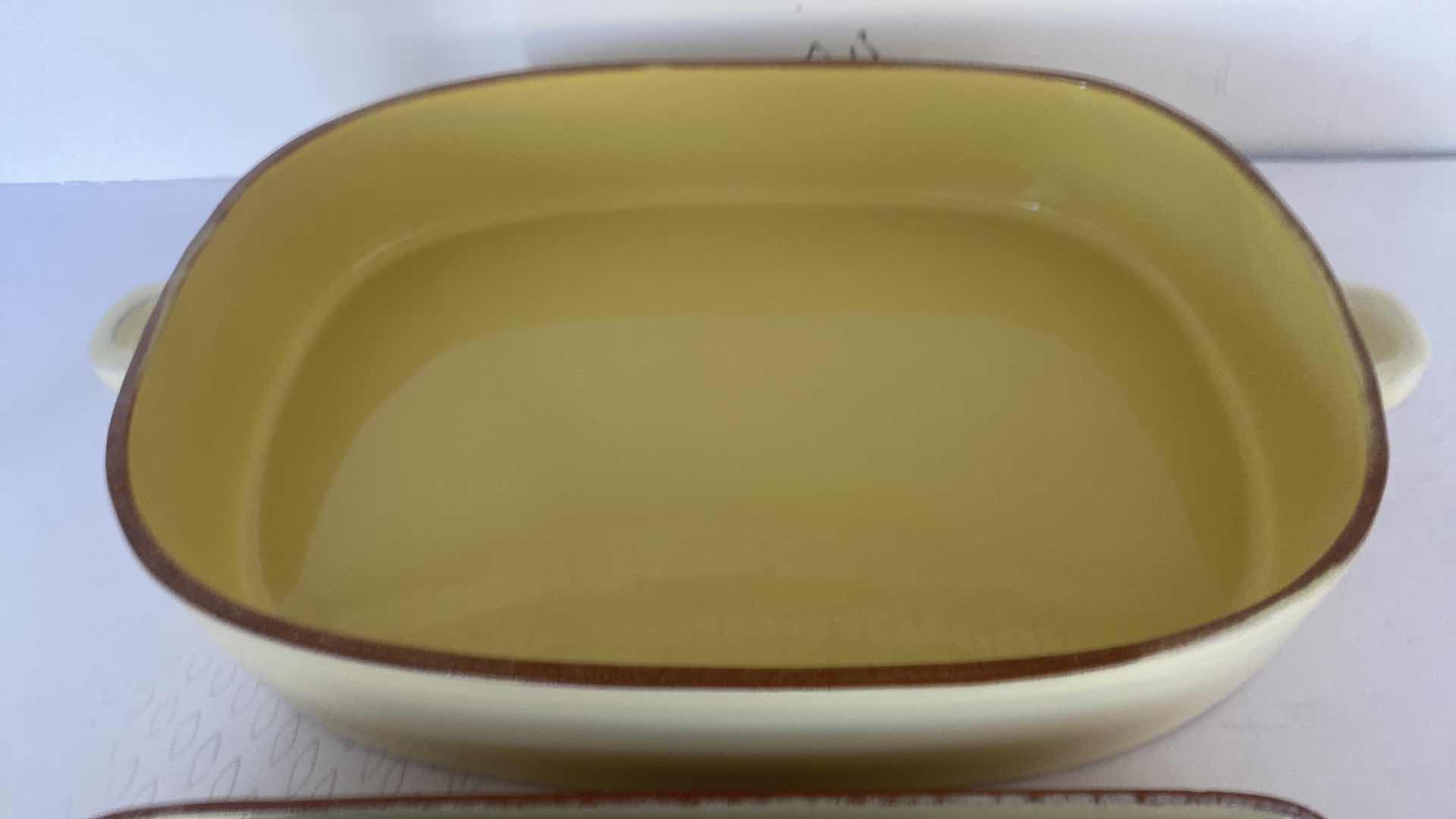 Photo 1 of 3 VIETRI STONEWARE FROM ITALY BAKING DISHES