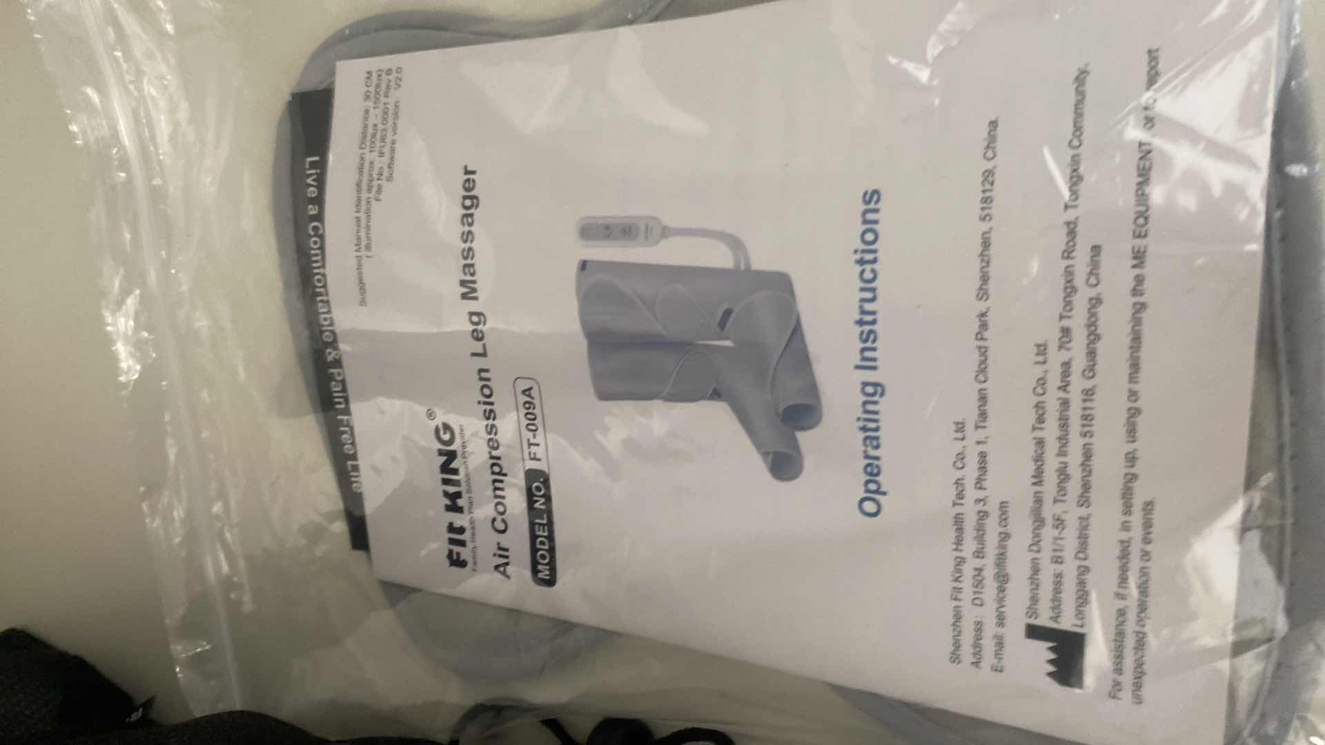 Photo 1 of AIR COMPRESSION LEG MASSAGER