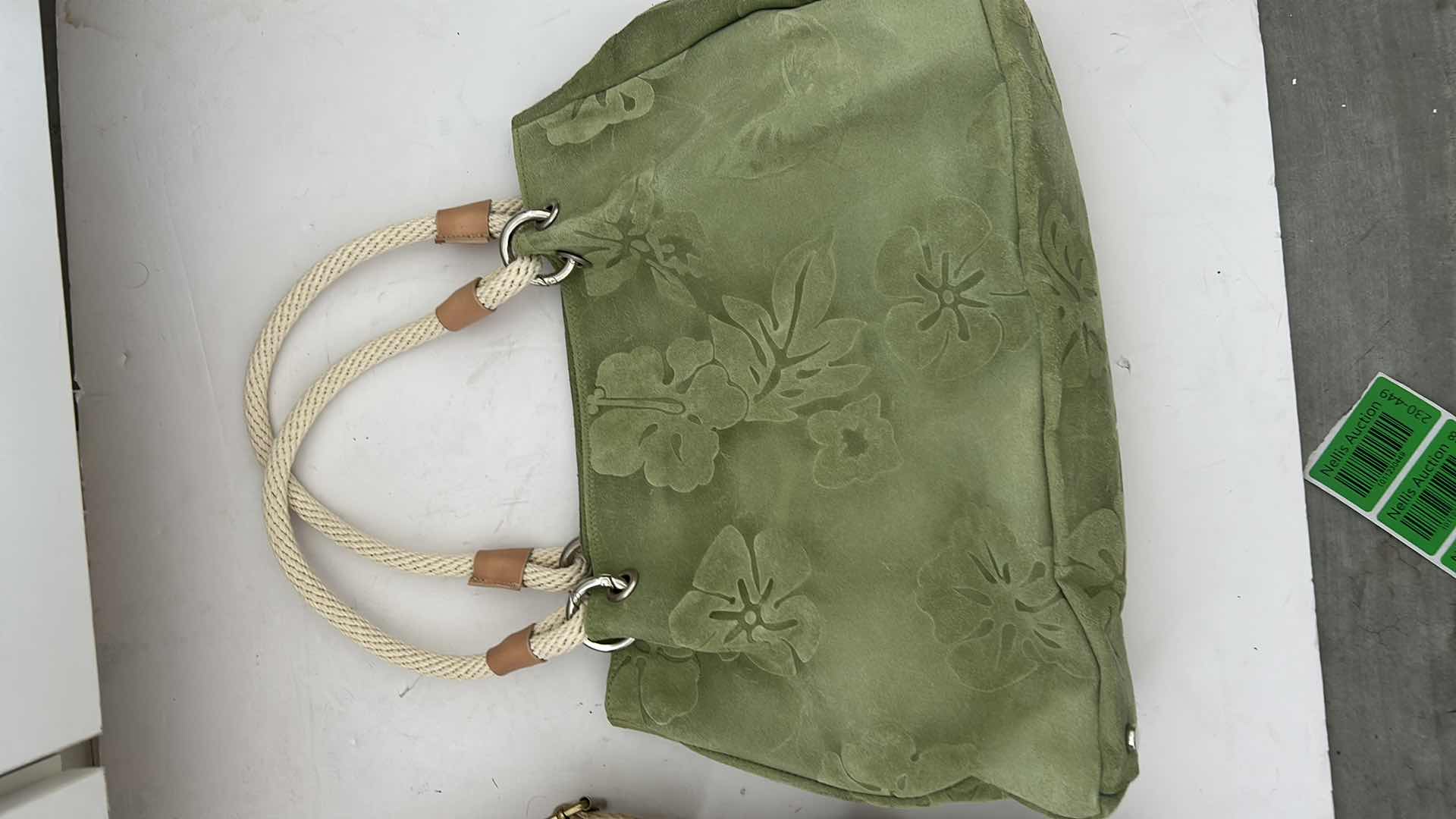 Photo 3 of 2 WOMEN’S DESIGNER HANDBAGS- ITALIAN LEATHER, & FOSSIL CANVAS CROSSBODY
