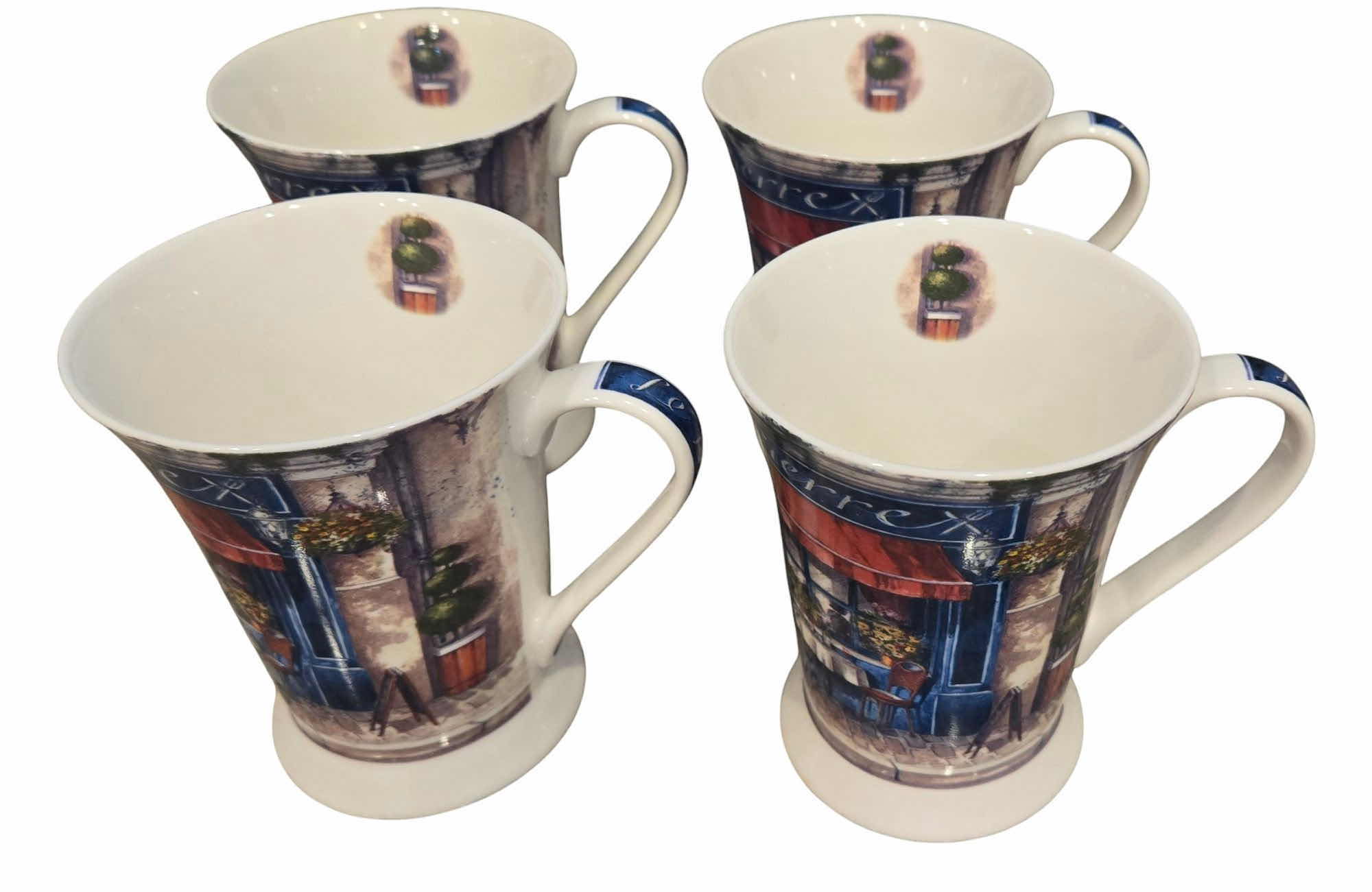 Photo 1 of 4- PIMPERNEL “CAFE DE PARIS” COFFEE CUPS