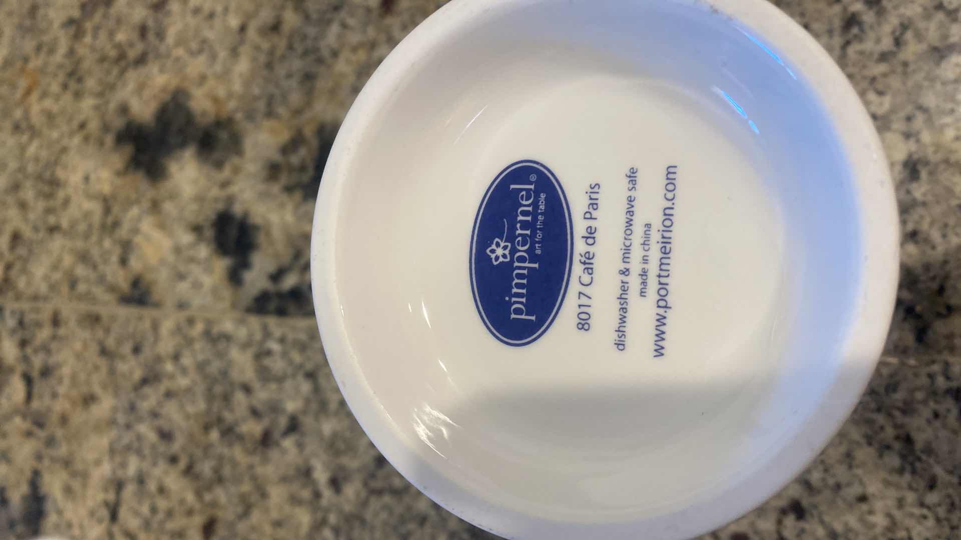 Photo 1 of 4- PIMPERNEL “CAFE DE PARIS” COFFEE CUPS