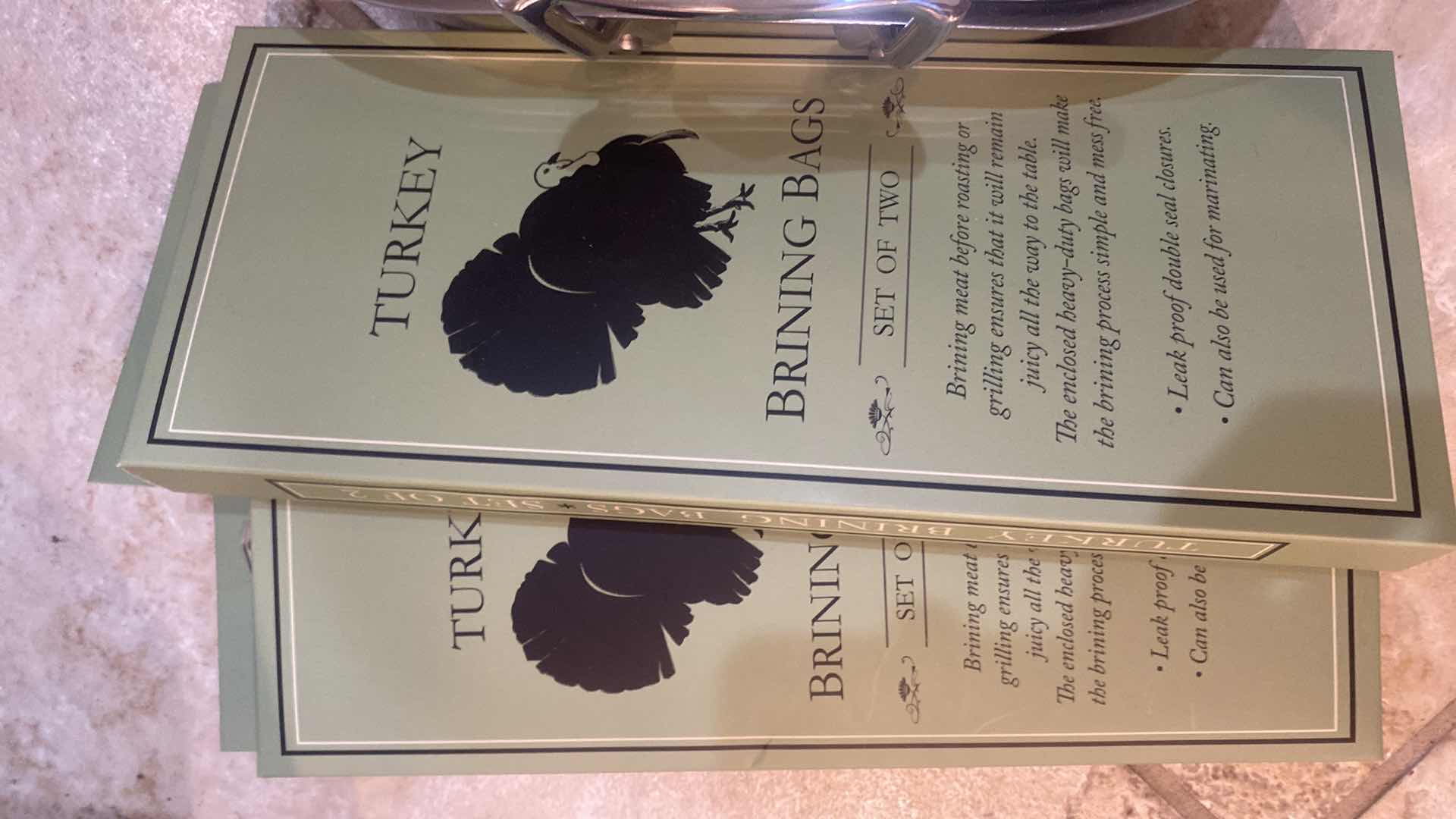 Photo 1 of ALL CLAD ROASTER & 2 TURKEY BRINE BAGS