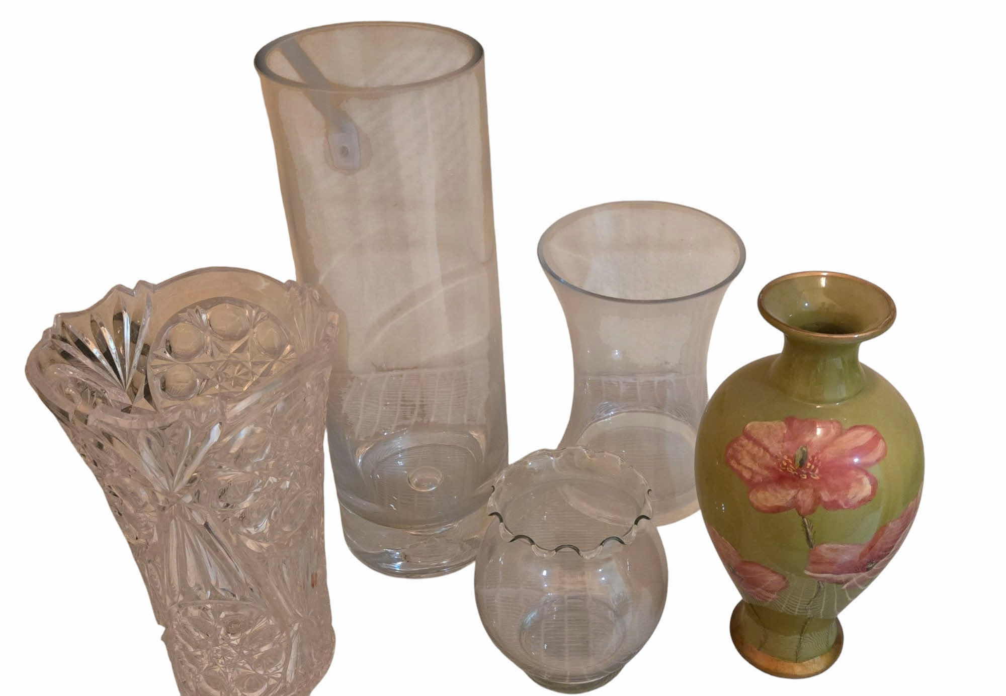 Photo 1 of 5 VASES TALLEST H14”