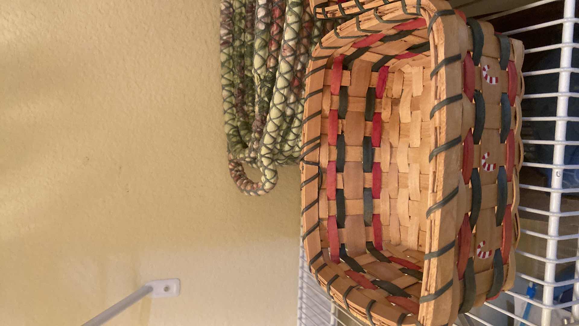 Photo 1 of 2 LONGABERGER SMALL HOLIDAY BASKETS & 2 BRAIDED BASKETS