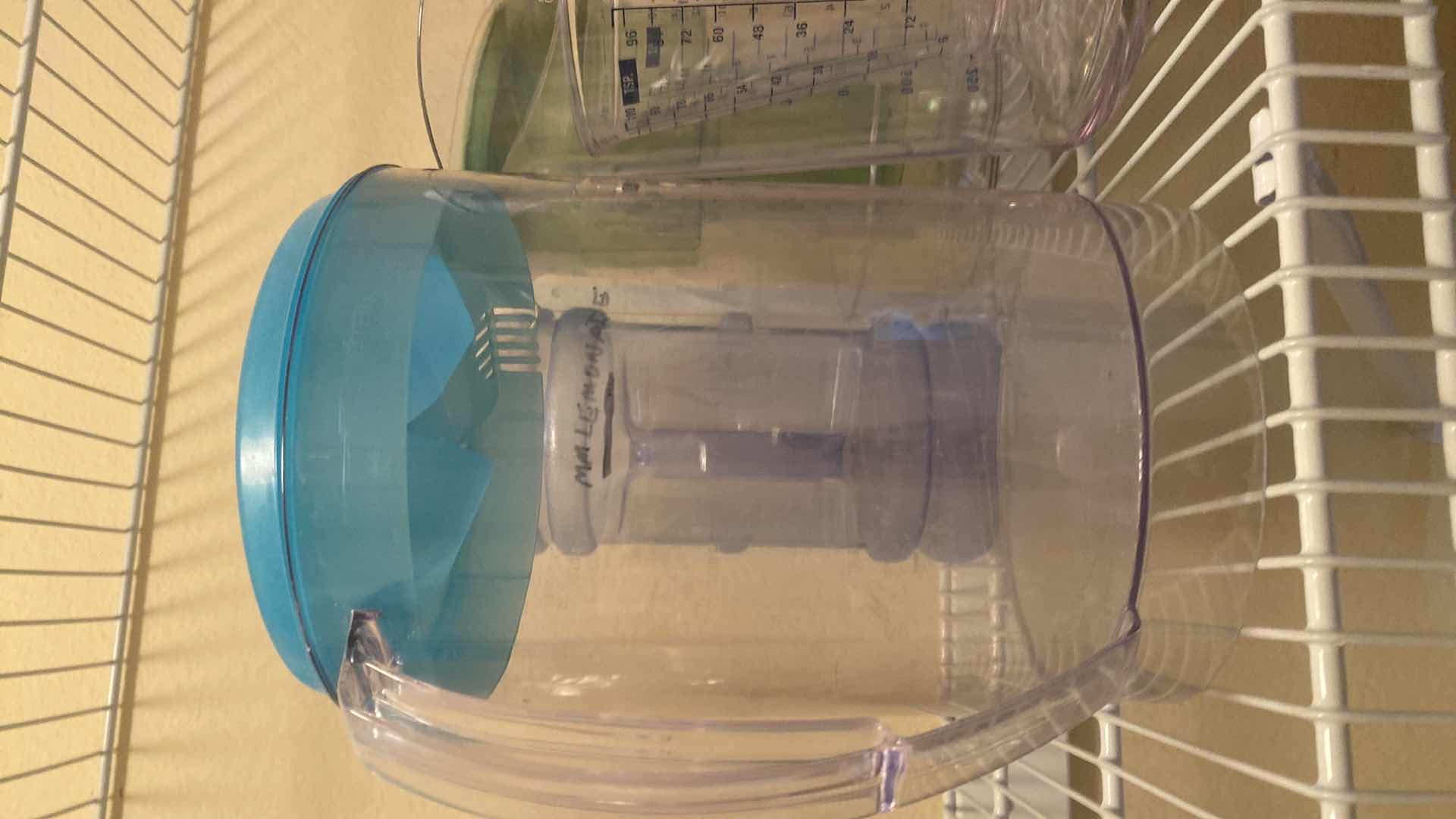 Photo 1 of 5 PLASTIC PITCHERS & 2 PITCHER INSERTS WITH FILTERS