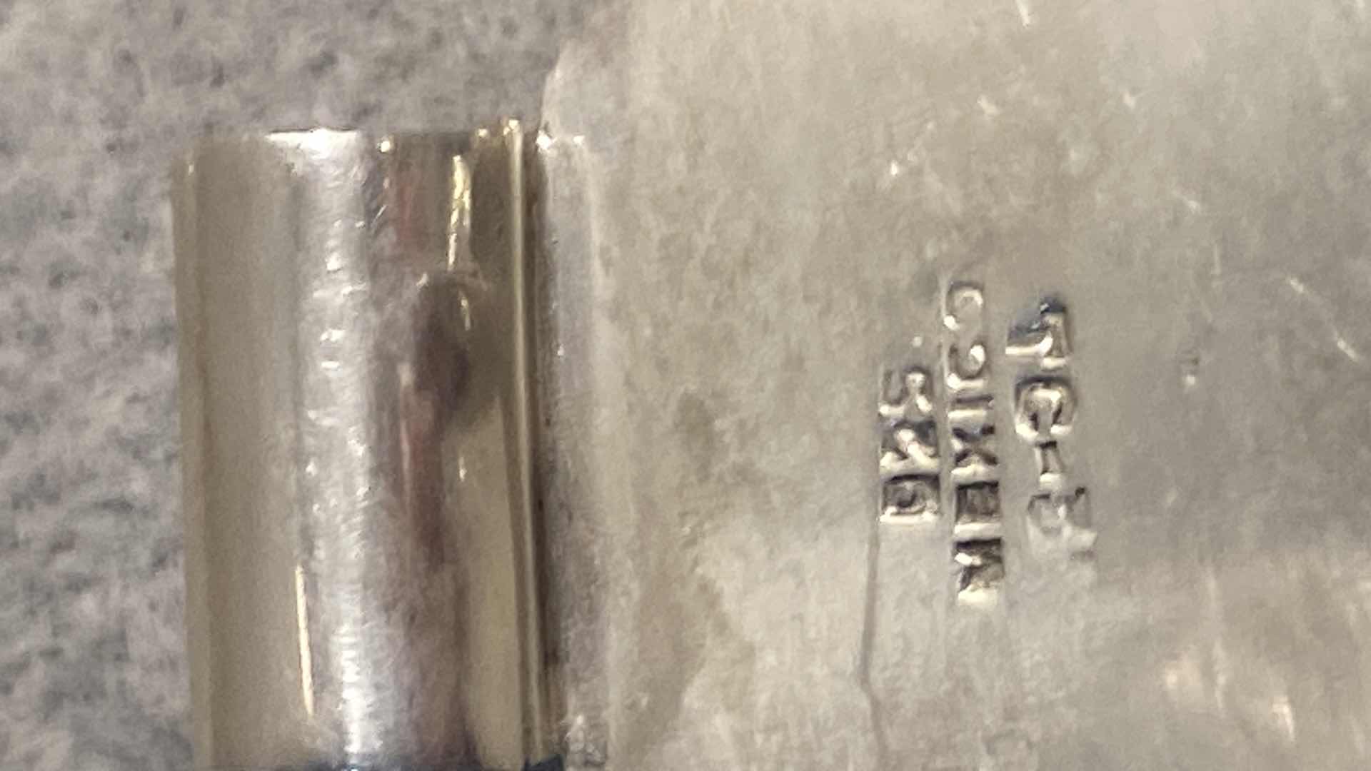 Photo 1 of  2 -  STONE PENDANTS SET IN 925 STERLING SILVER FROM MEXICO - FINE JEWELRY-