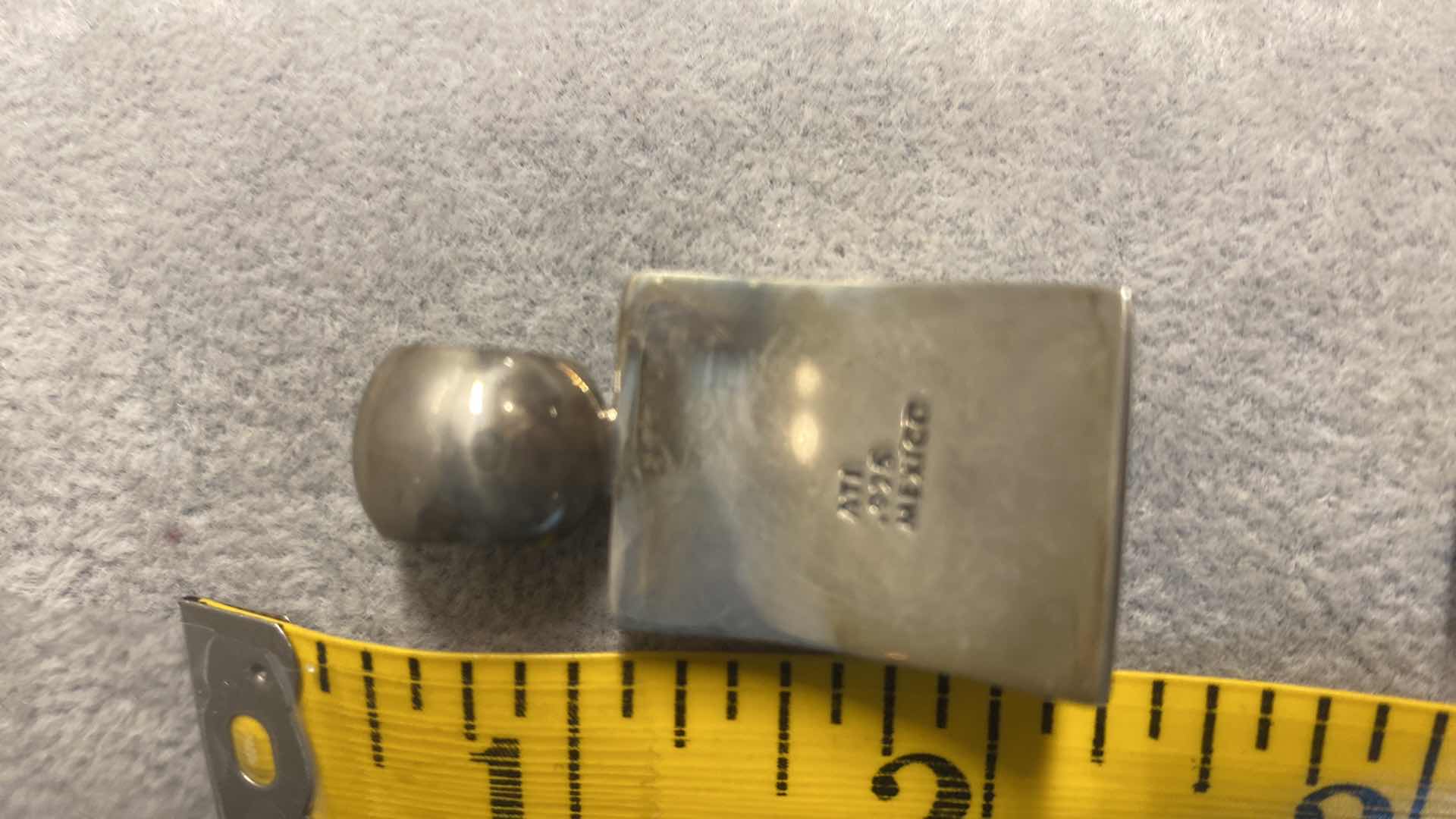 Photo 1 of 2 - STONE PENDANTS SET IN 925 STERLING SILVER FROM MEXICO - FINE JEWELRY