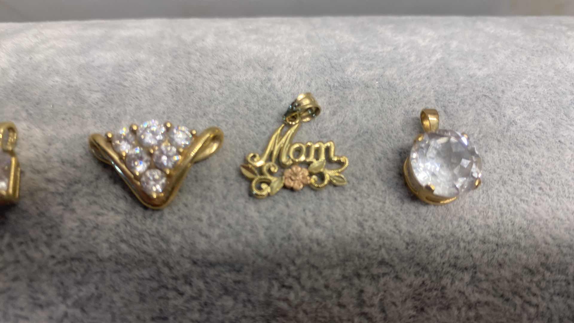 Photo 1 of 7 CZ PENDANTS - COSTUME JEWELRY