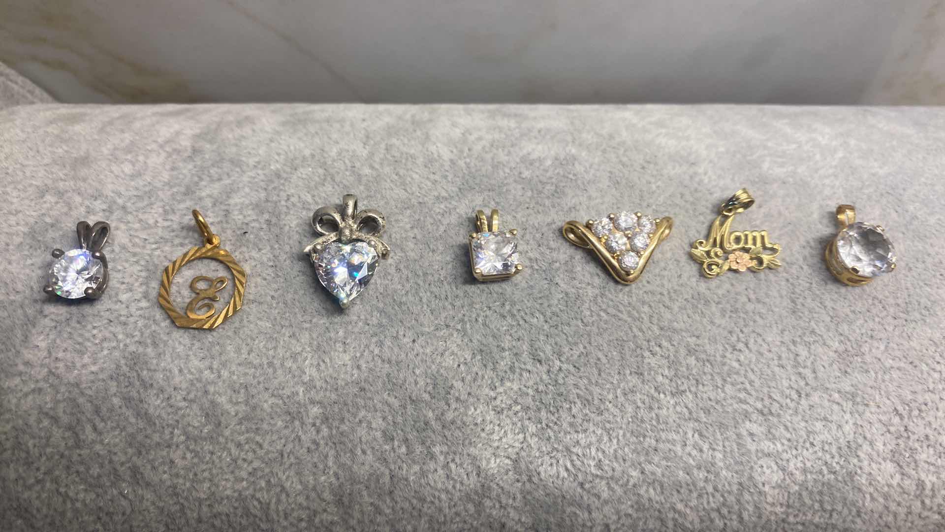 Photo 1 of 7 CZ PENDANTS - COSTUME JEWELRY