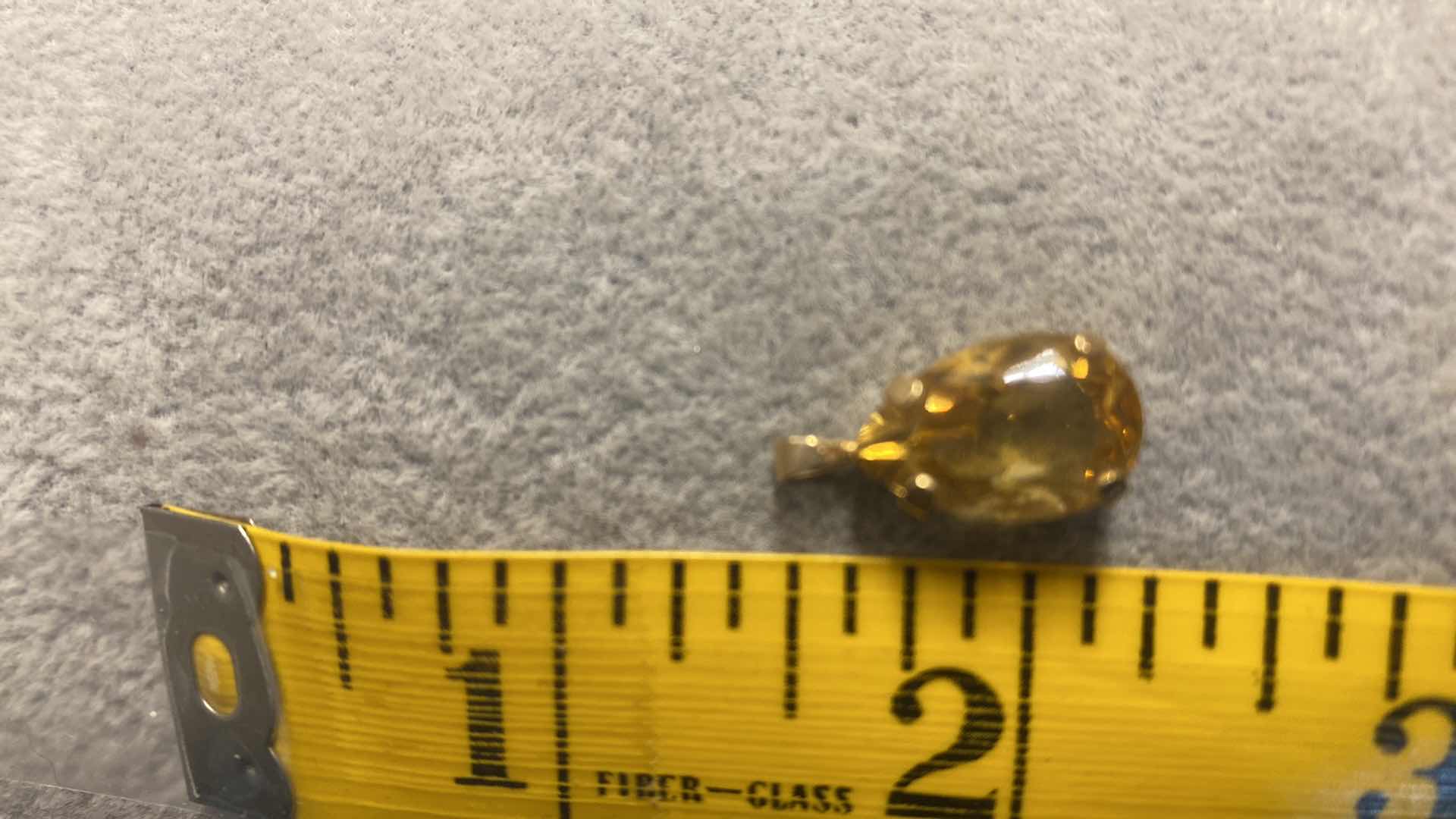 Photo 1 of  2 - PENDANTS POSSIBLE GOLD SETTING - NO MARKINGS -FINE JEWELRY 