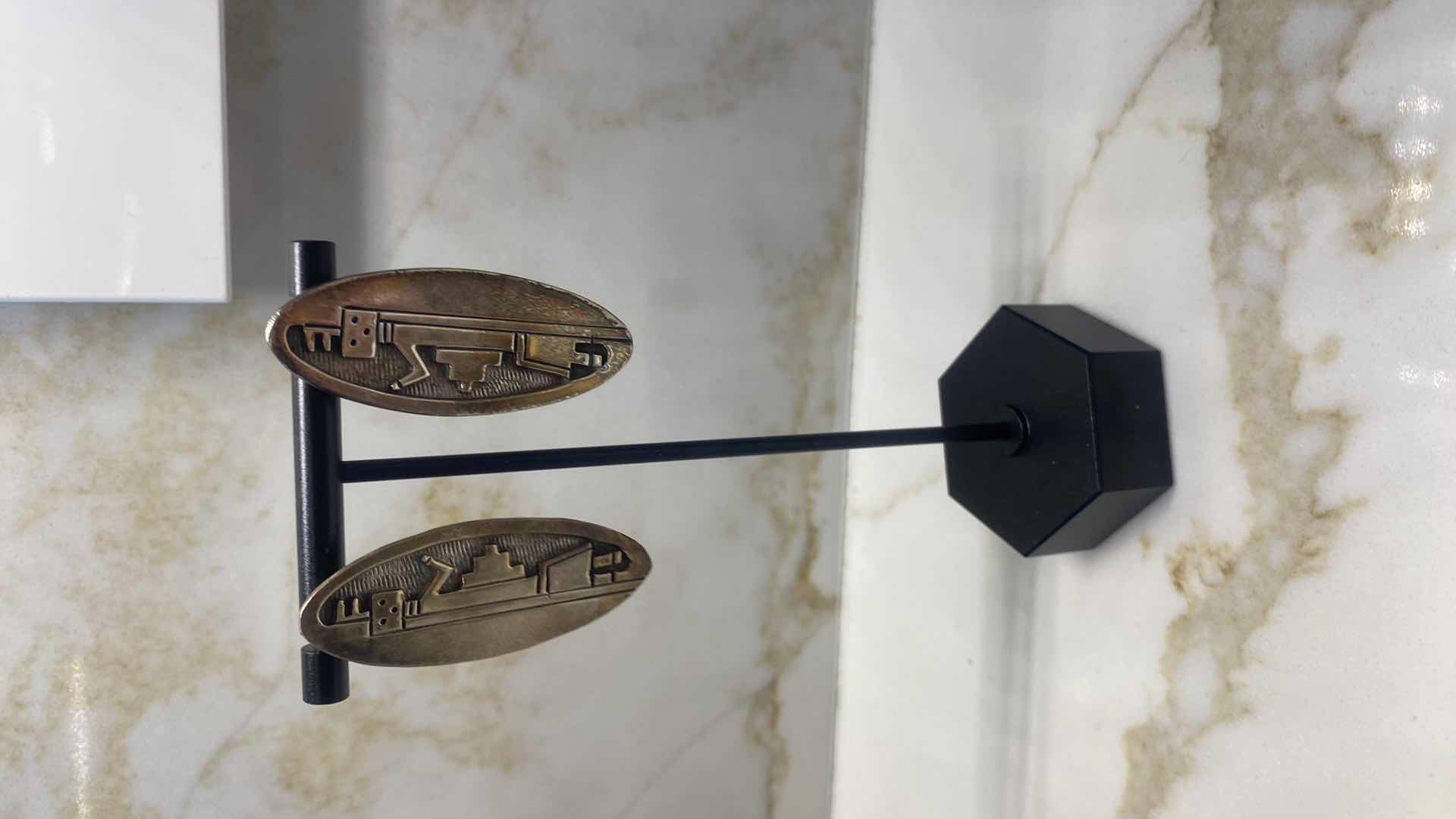 Photo 1 of 3 - EARRINGS POSSIBLY UNMARKED SILVER - COSTUME JEWELRY