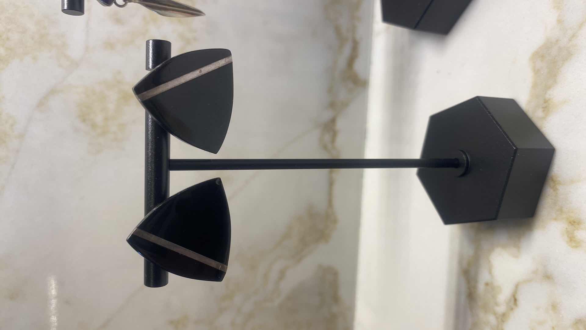 Photo 1 of 3 - EARRINGS POSSIBLY UNMARKED SILVER - COSTUME JEWELRY