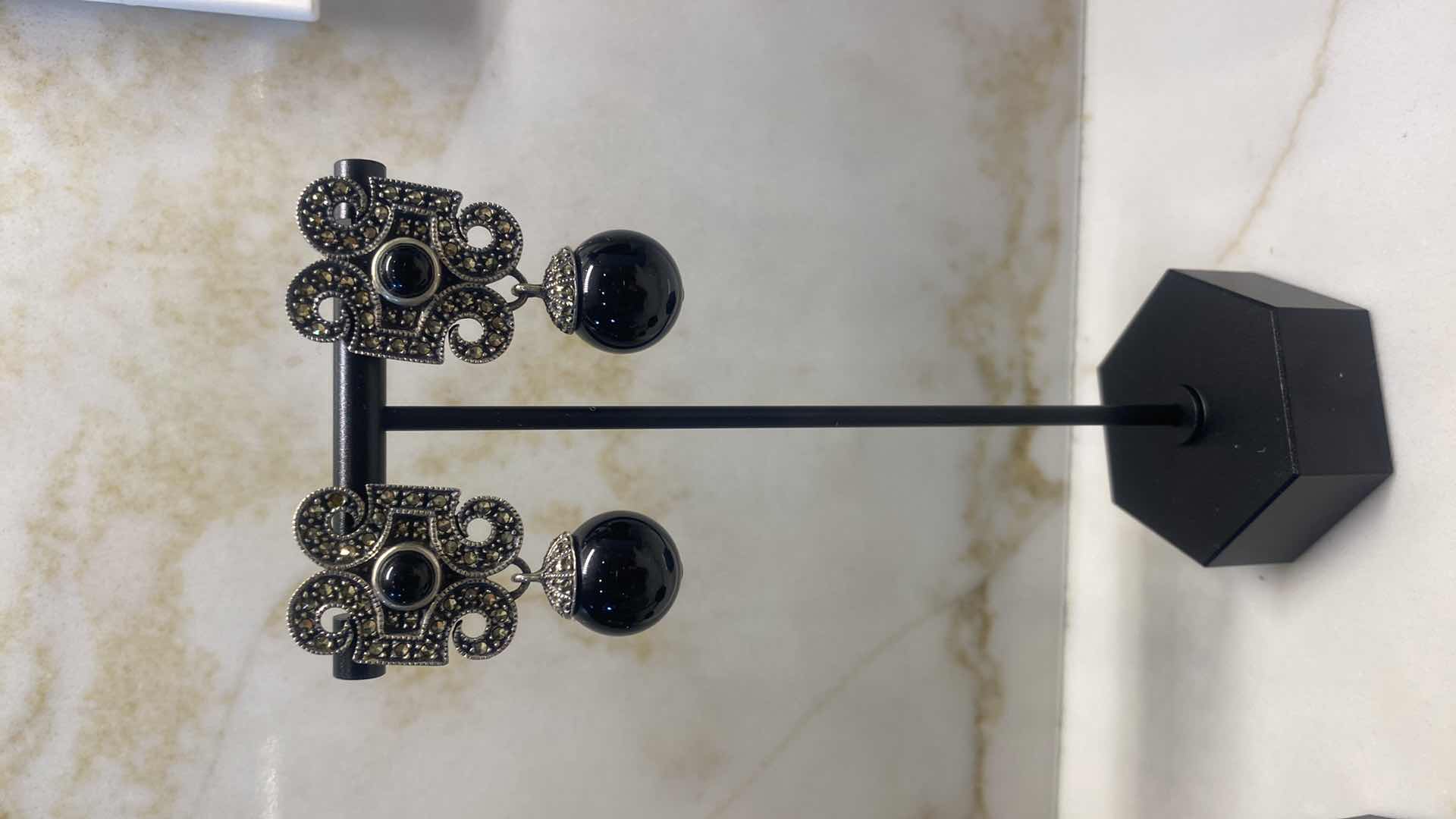 Photo 1 of  3 - EARRINGS STERLING SILVER - FINE JEWELRY