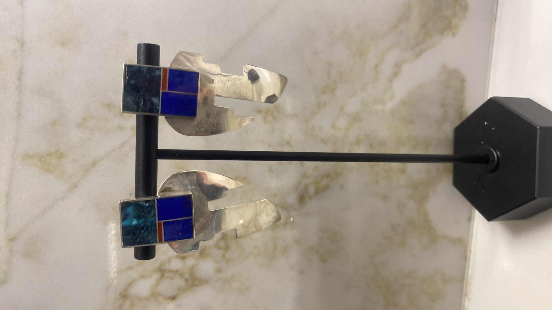 Photo 1 of 3 -  EARRINGS STERLING SILVER - FINE JEWELRY