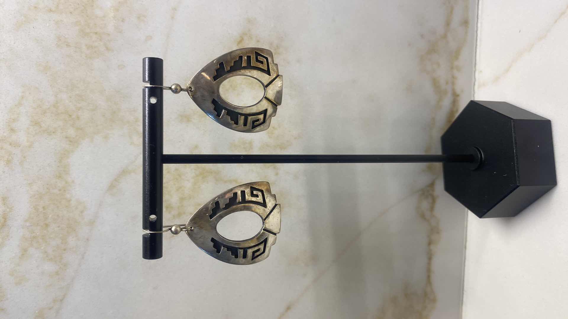 Photo 1 of 3 - EARRINGS STERLING SILVER - FINE JEWELRY