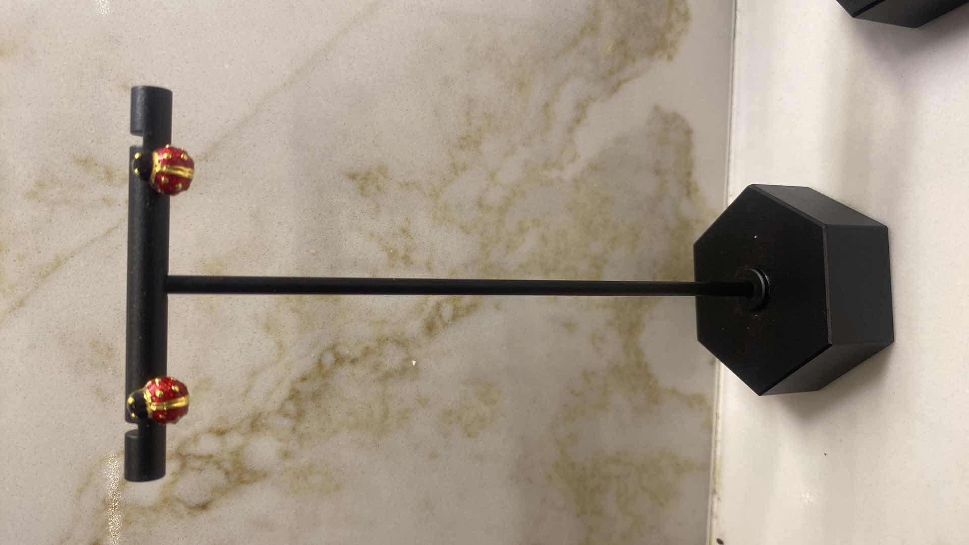 Photo 1 of 5 -  3 EARRINGS & 2 CHARMS - COSTUME JEWELRY