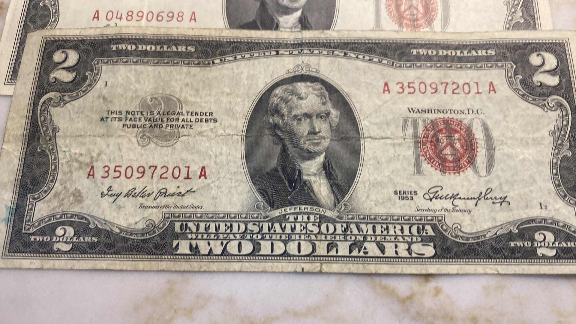 Photo 4 of 10 - $2 BILLS VARIOUS YEARS