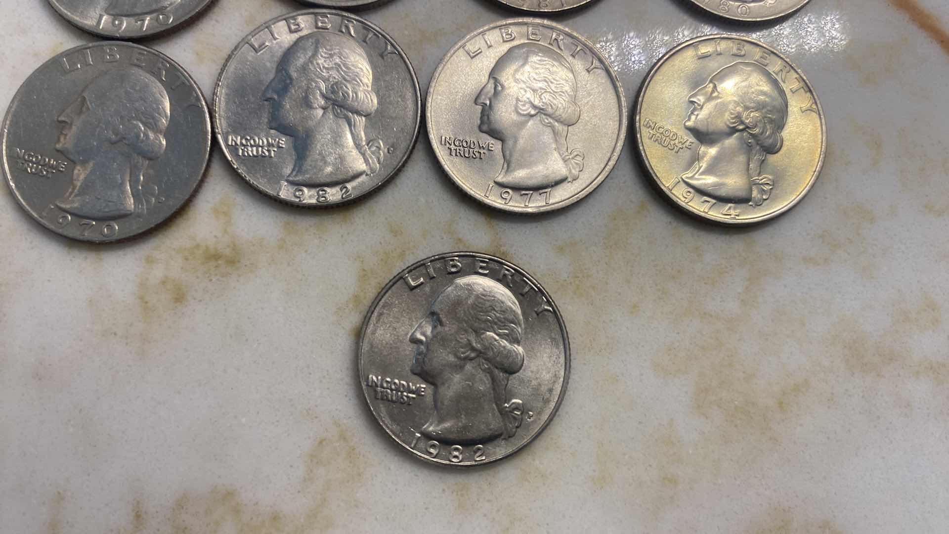 Photo 1 of 25 - QUARTERS - 12 1976 BICENTENNIAL & 13 VARIOUS YEARS