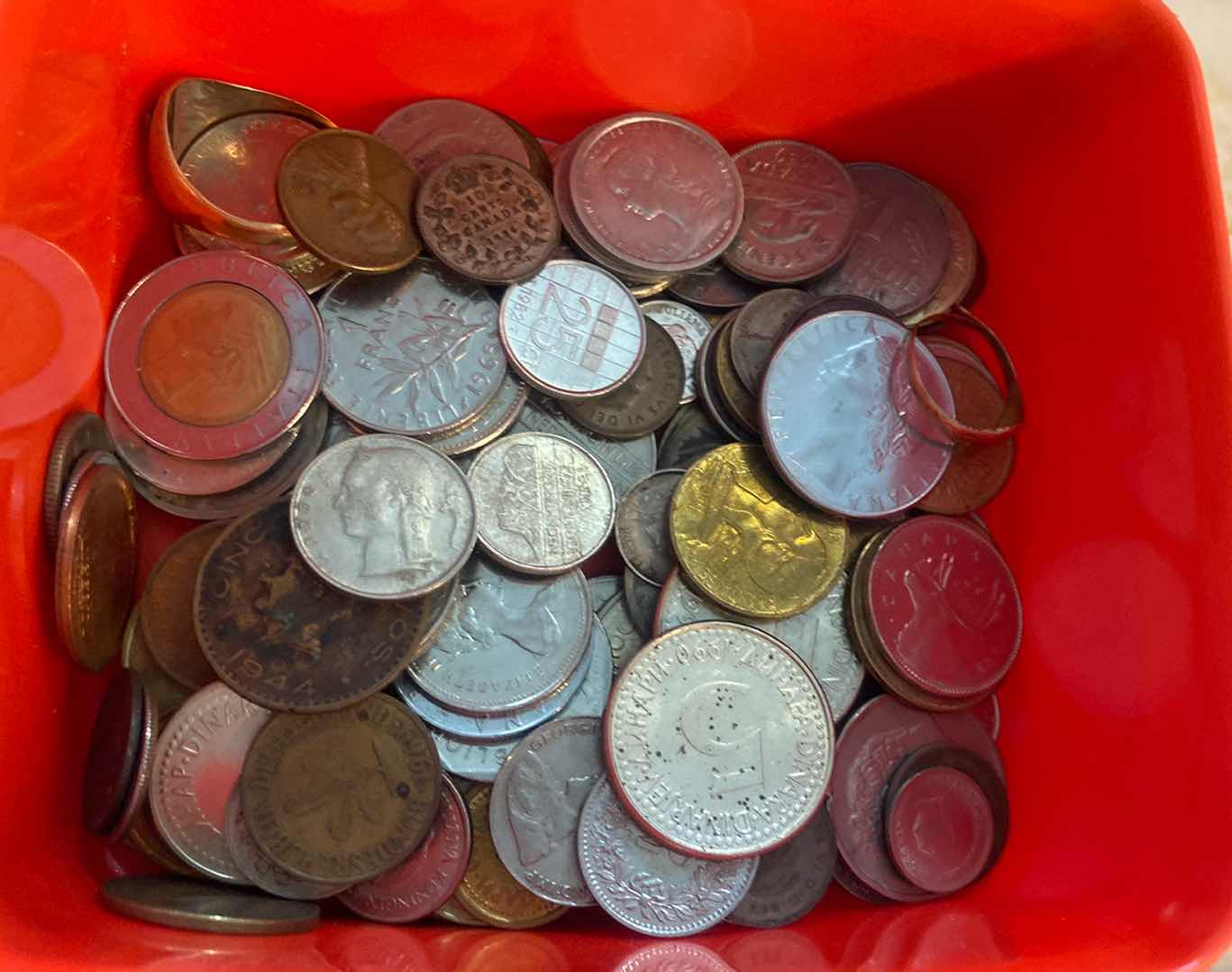 Photo 1 of FOREIGN COIN COLLECTION