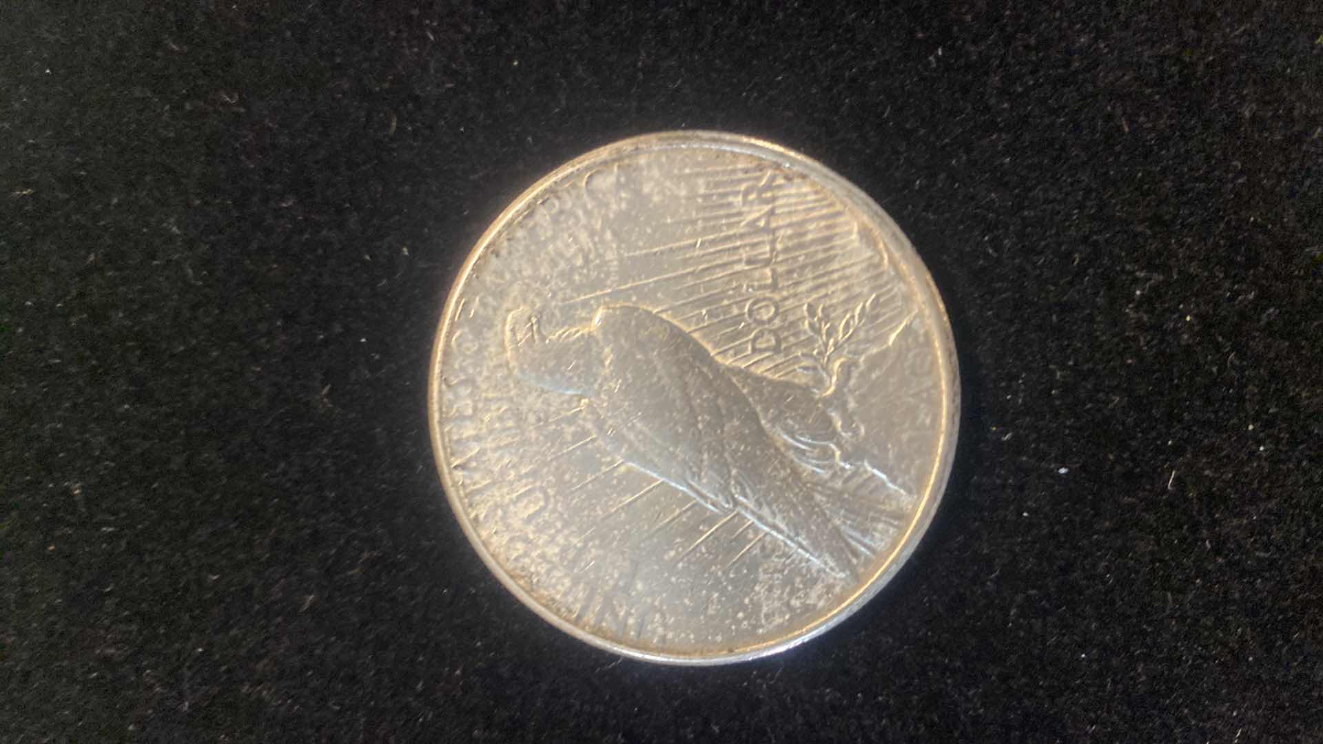 Photo 1 of 1923 PEACE SILVER DOLLAR
