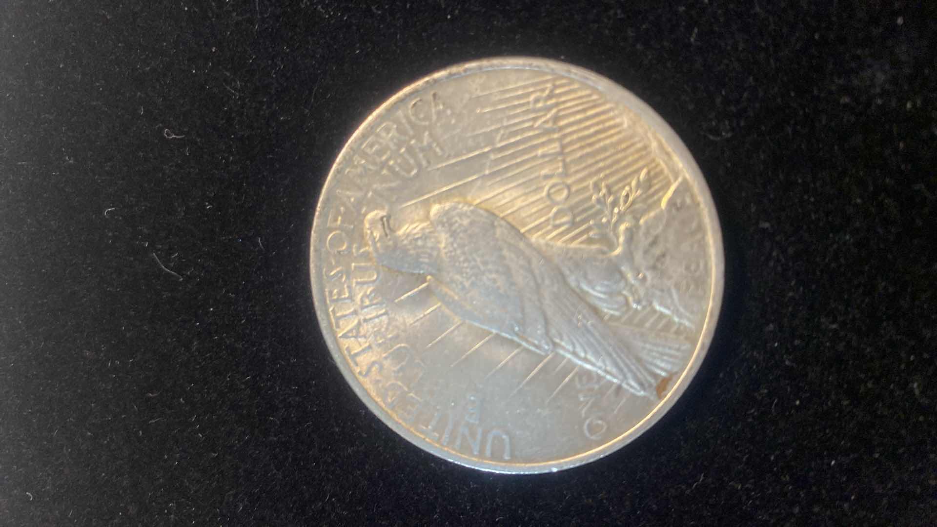 Photo 1 of 1923 PEACE SILVER DOLLAR